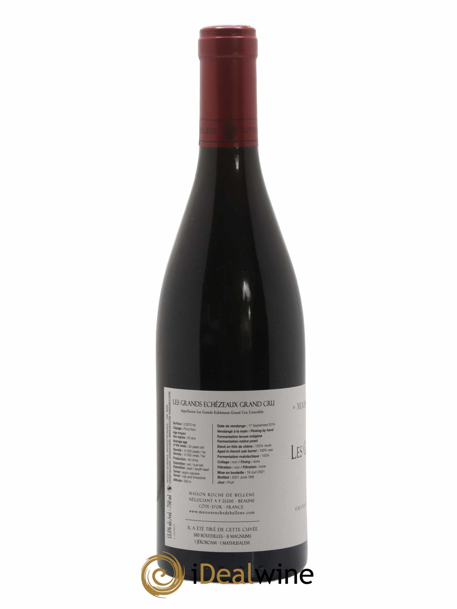 Grands-Echezeaux Grand Cru Maison Roche De Bellene 2019 - Lot de 1 bouteille - 1