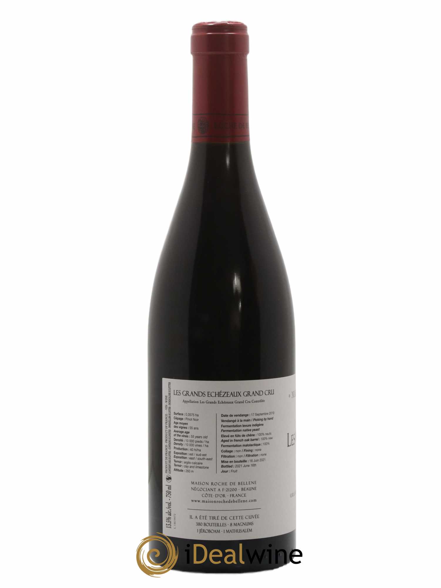 Grands-Echezeaux Grand Cru Maison Roche De Bellene 2019 - Lot de 1 bouteille - 1