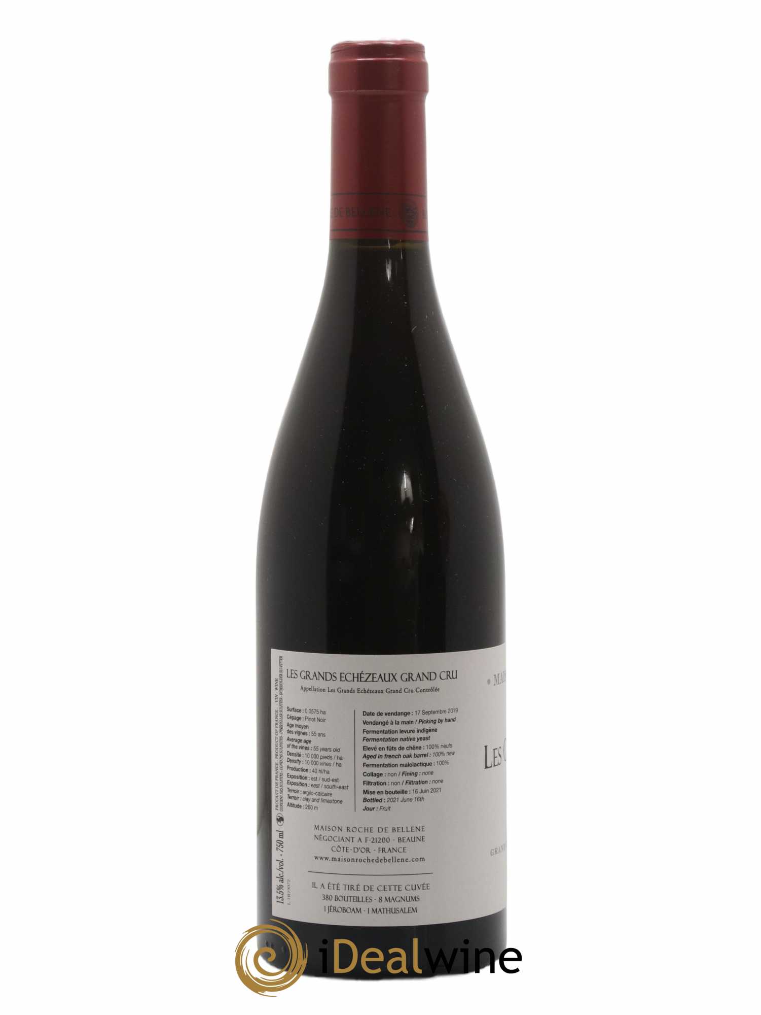 Grands-Echezeaux Grand Cru Maison Roche De Bellene 2019 - Lot de 1 bouteille - 1