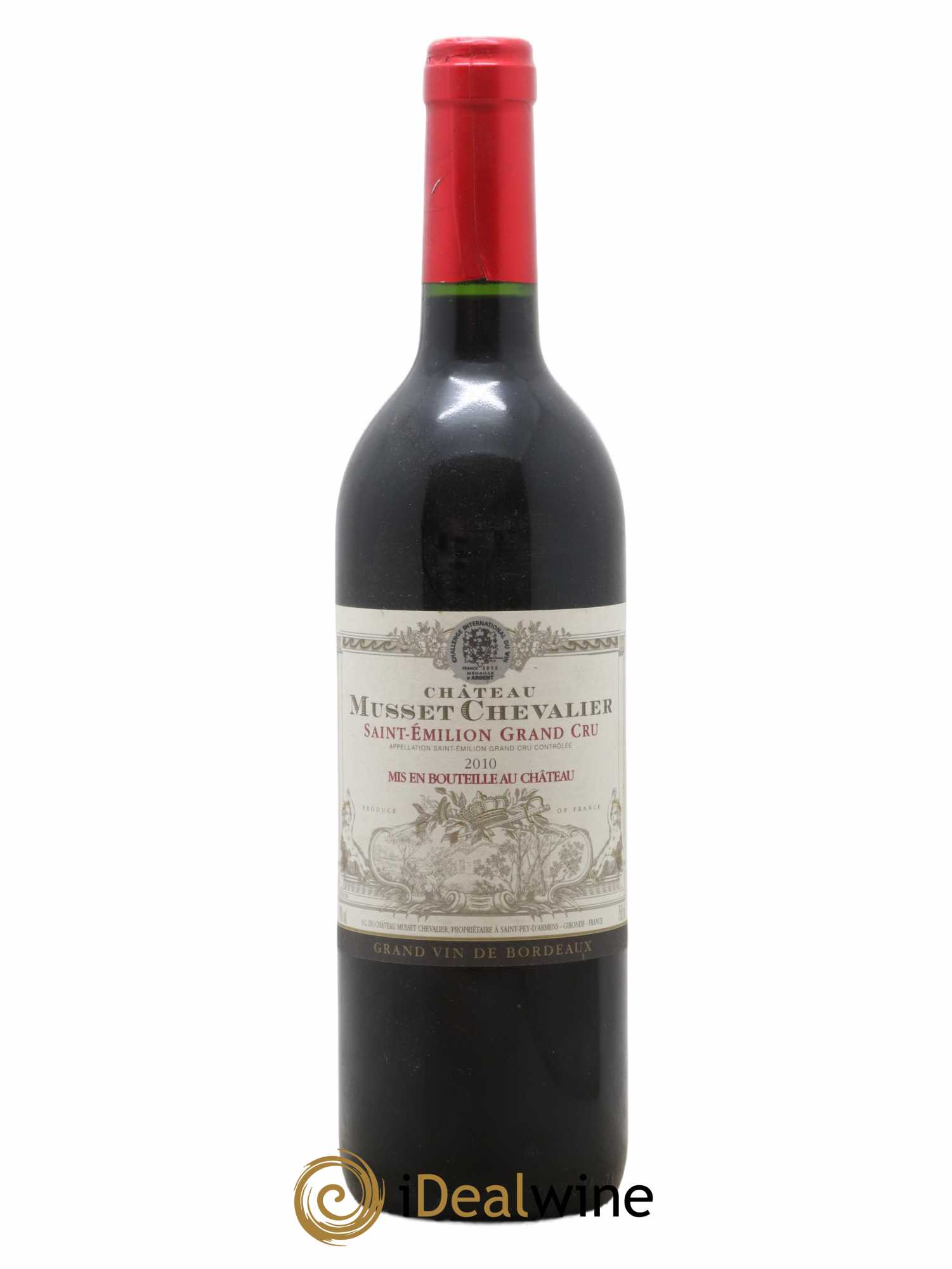 Saint-Émilion Grand Cru Musset Chevalier 2010 - Lot de 1 bouteille - 0