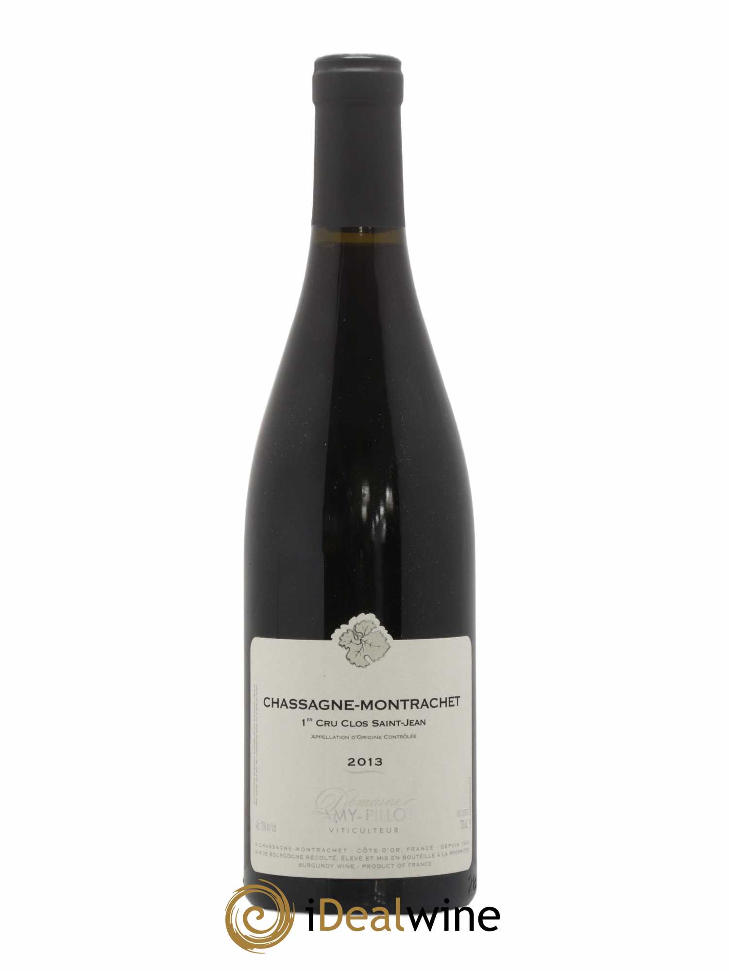 Chassagne-Montrachet 1er Cru Clos Saint-Jean Lamy-Pillot 2013 - Lot de 1 bouteille - 0
