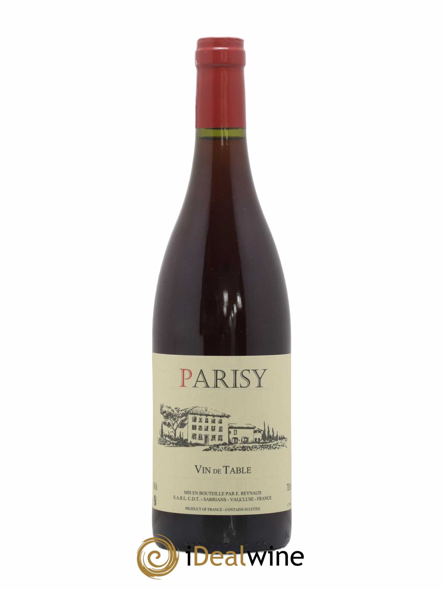 Vin de Table Parisy Emmanuel Reynaud - Lot de 1 bouteille - 0