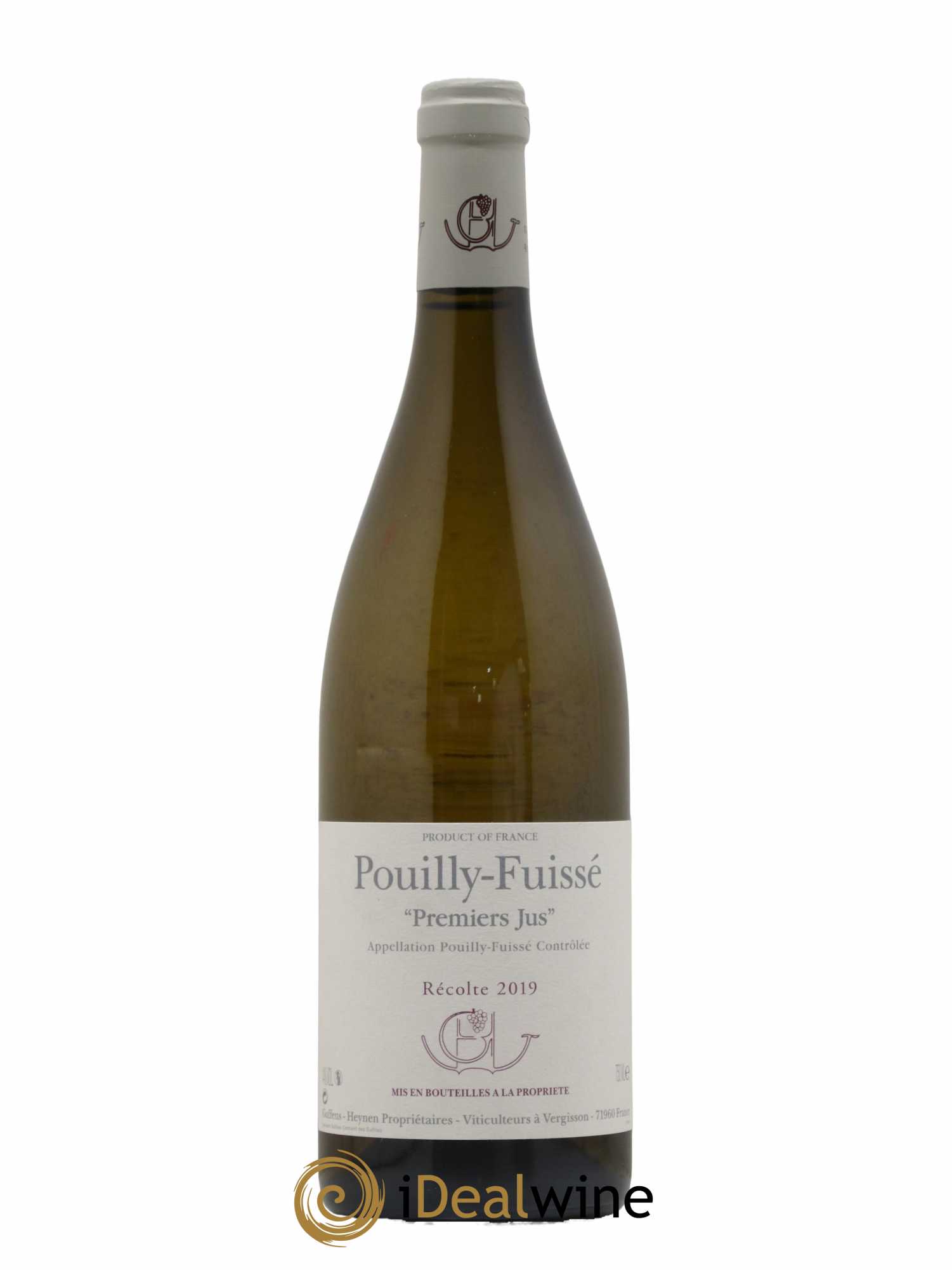 Pouilly-Fuissé Premier Jus Guffens-Heynen 2019 - Lot de 1 bouteille - 0