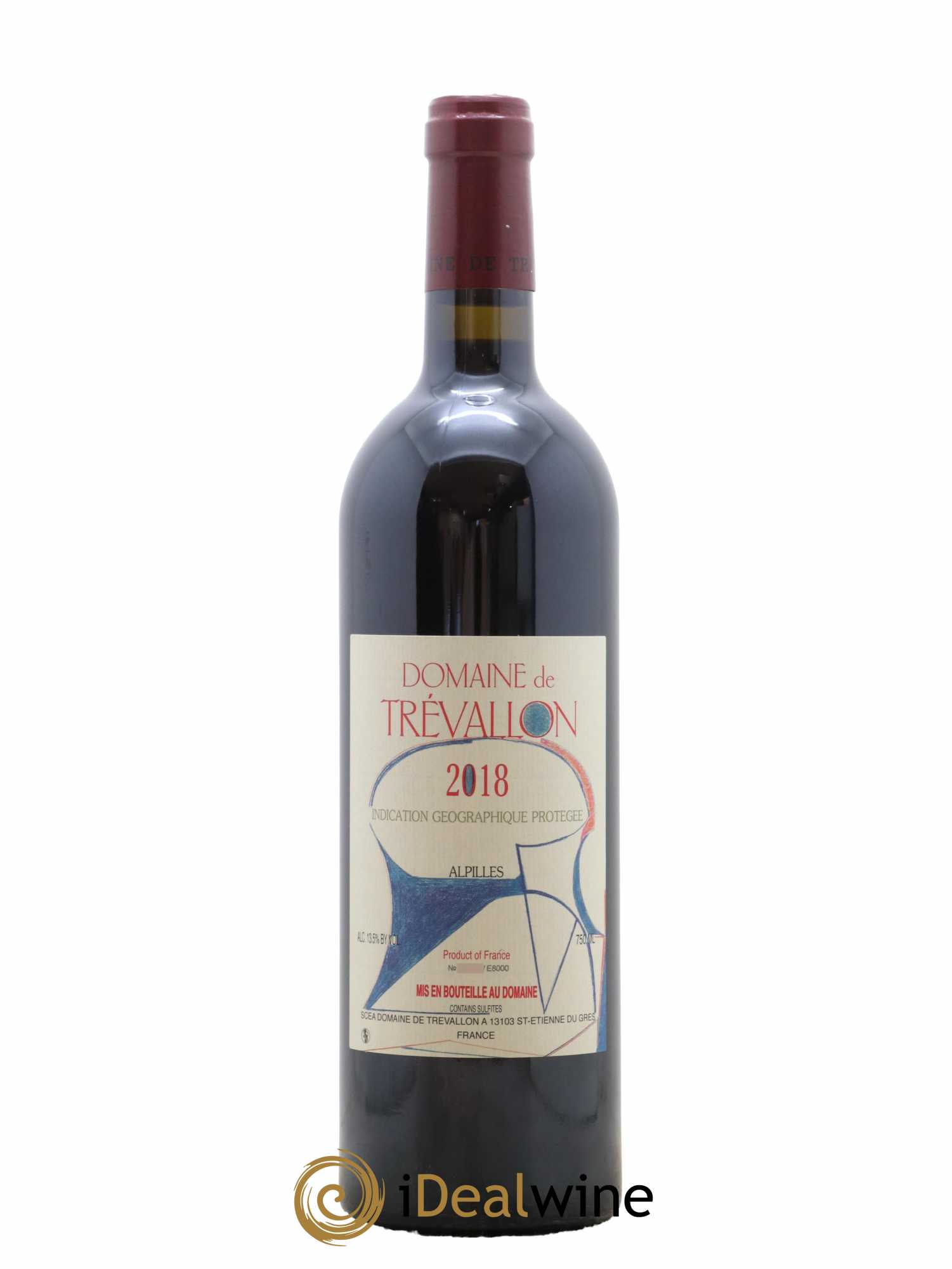 Alpilles Trévallon (Domaine de) Eloi Dürrbach 2018 - Lot de 1 bouteille - 0