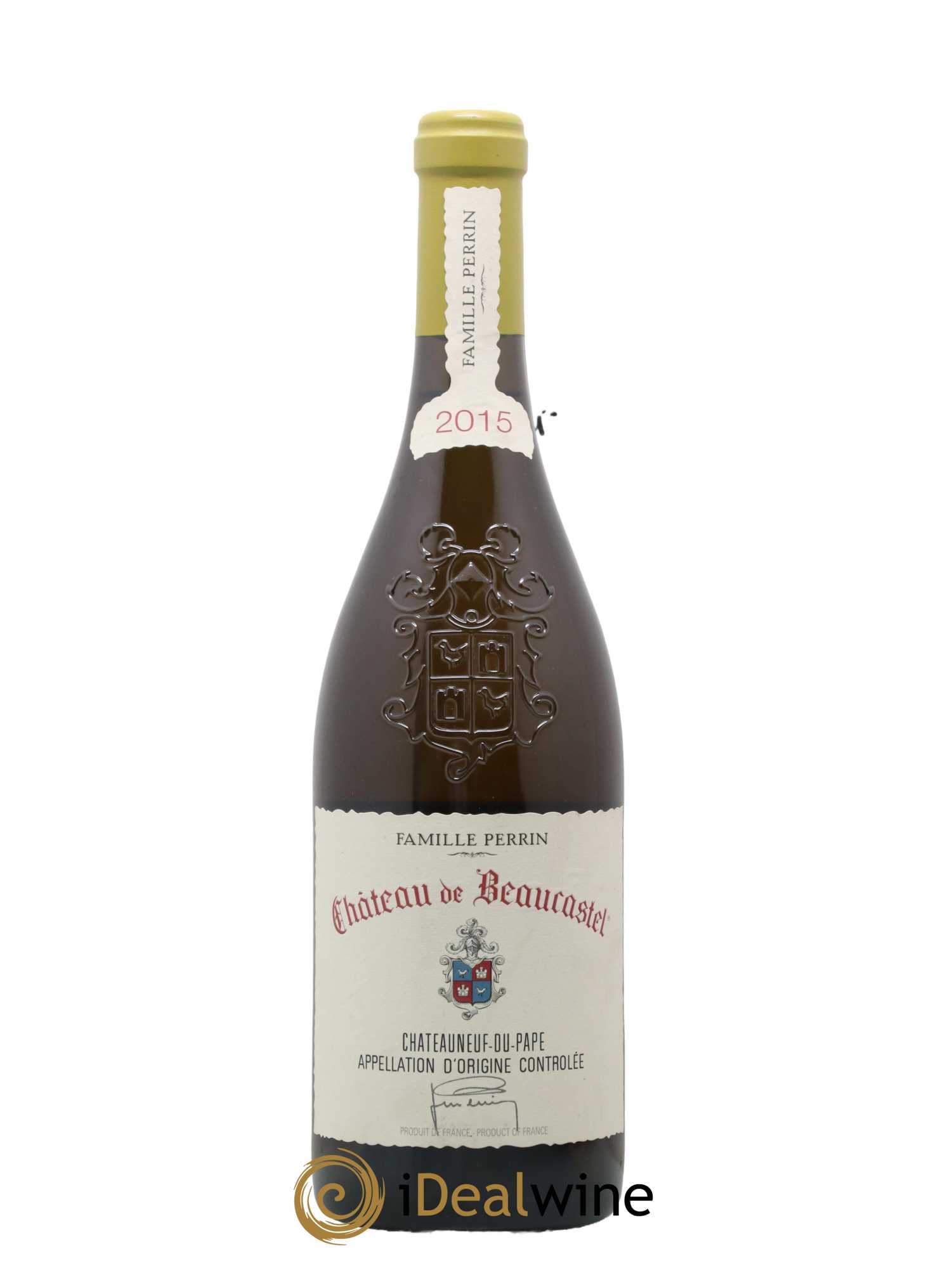 Châteauneuf-du-Pape Château de Beaucastel Famille Perrin 2015 - Lot de 1 bouteille - 0