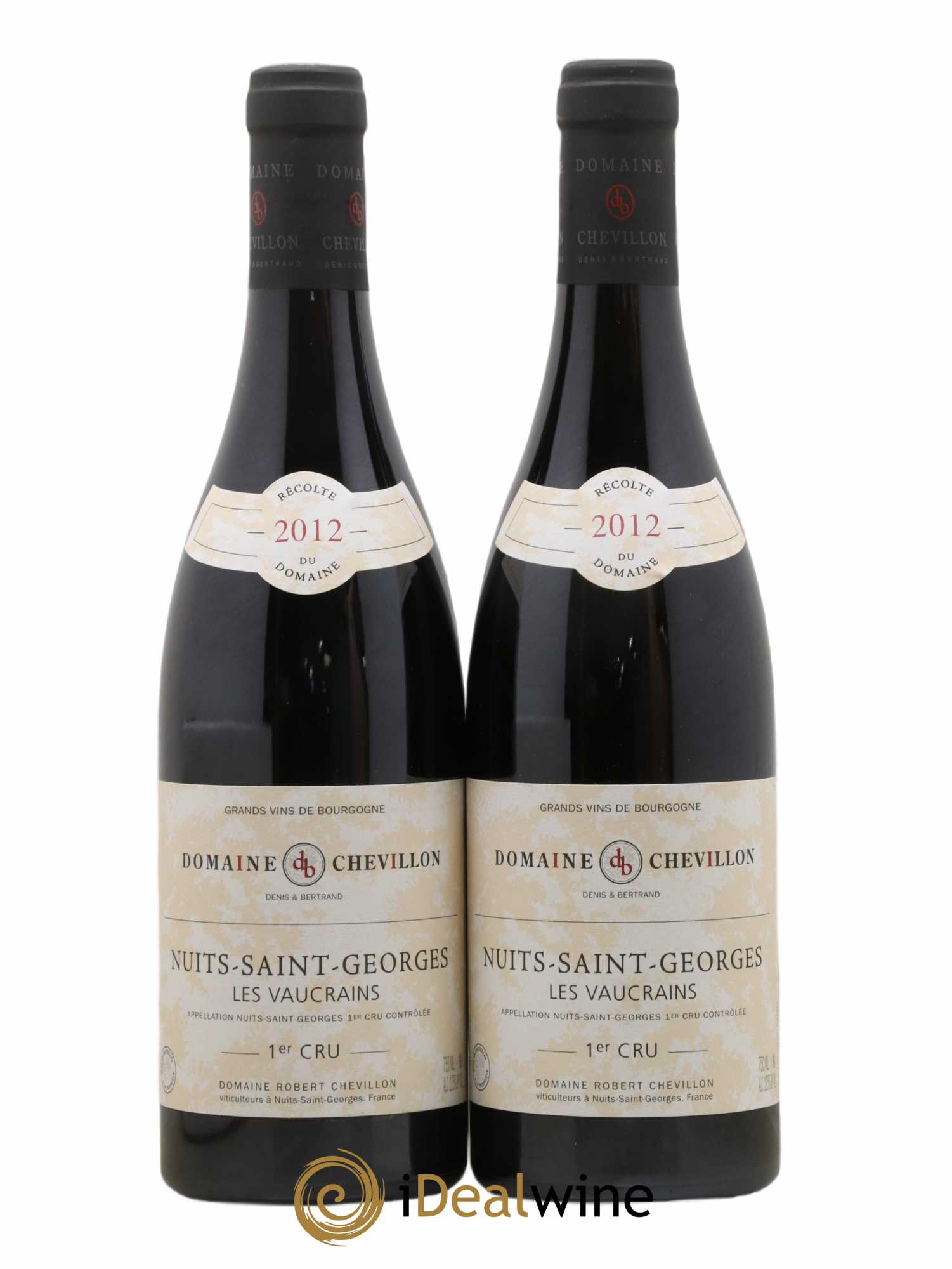 Nuits-Saint-Georges 1er Cru Les Vaucrains Robert Chevillon 2012 - Lot de 2 bouteilles - 0