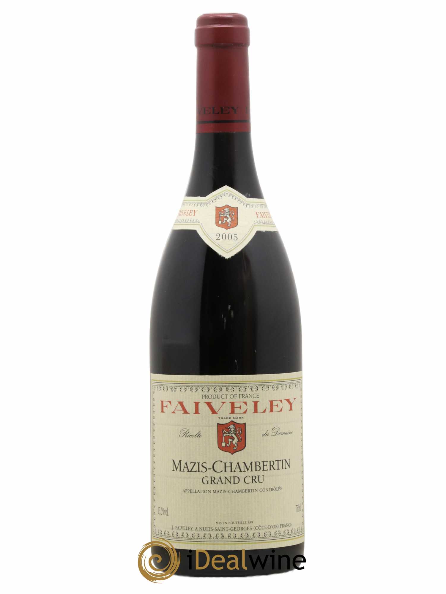 Mazis-Chambertin Grand Cru Faiveley 2005 - Lot de 1 bouteille - 0