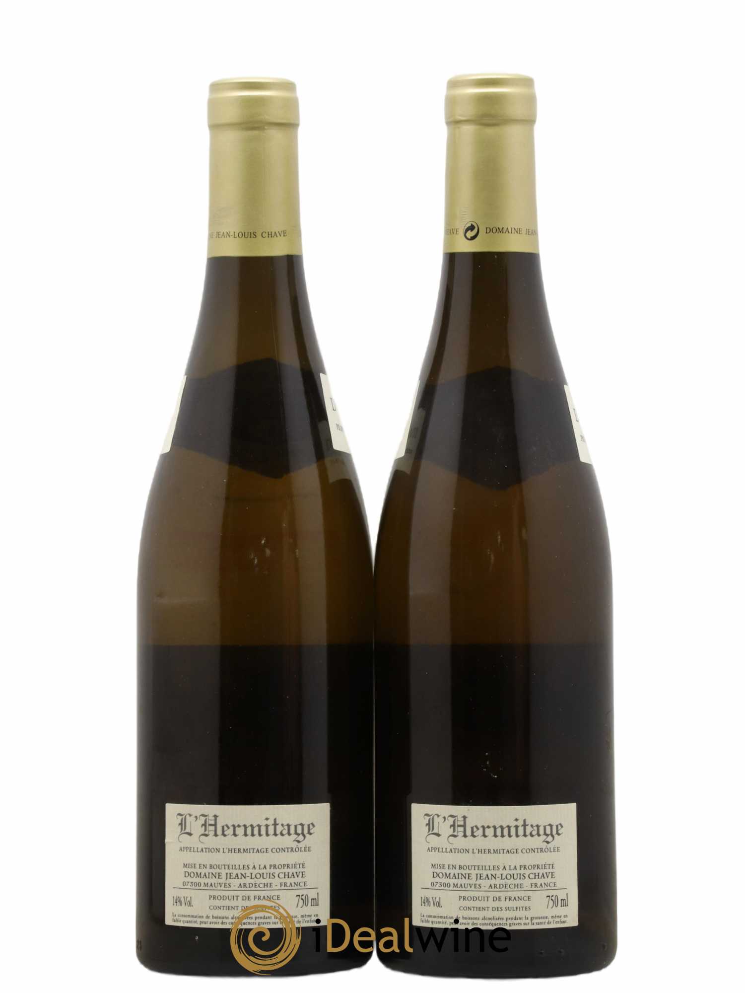 Hermitage Jean-Louis Chave 2012 - Lot de 2 bouteilles - 1
