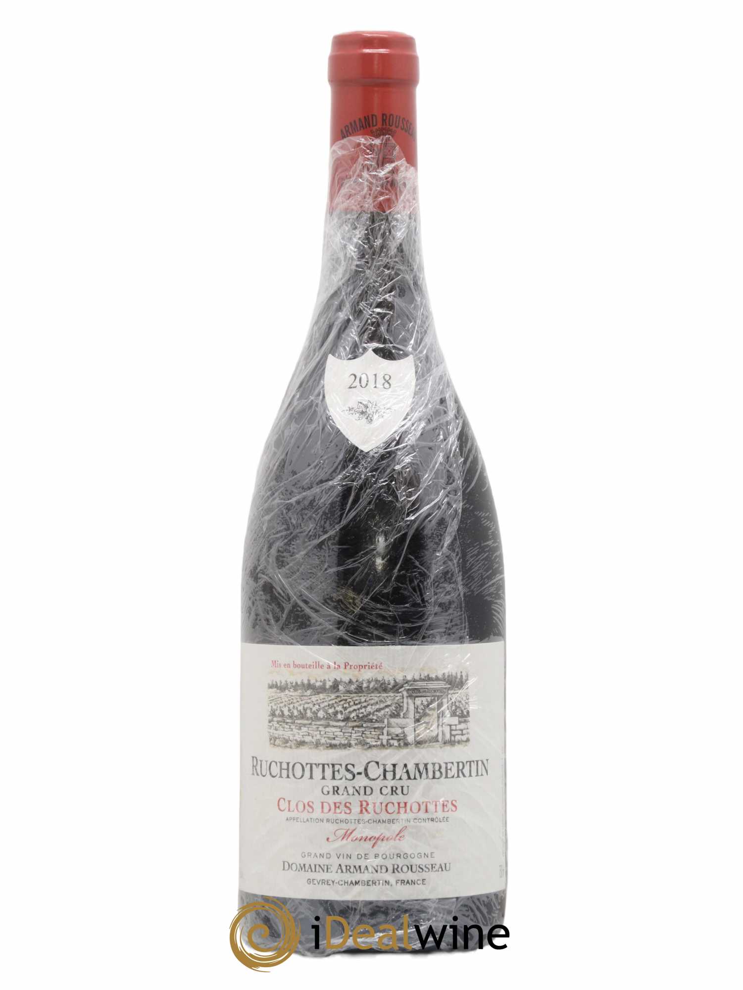 Ruchottes-Chambertin Grand Cru Clos des Ruchottes Armand Rousseau (Domaine) 2018 - Lot de 1 bouteille - 0