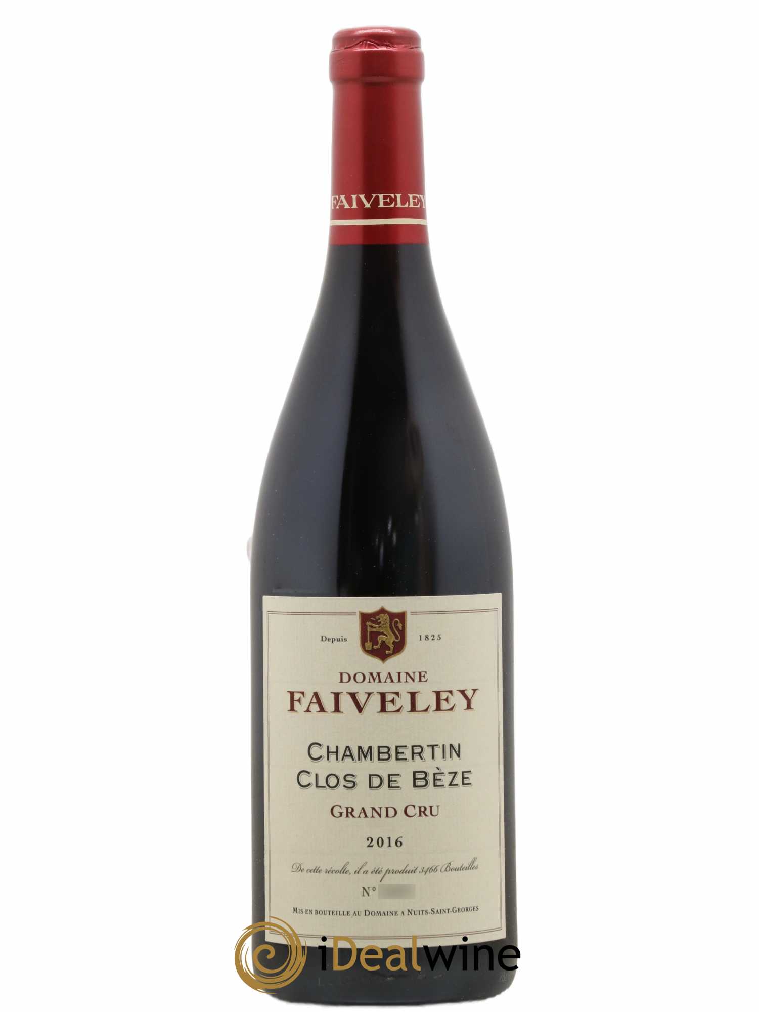 Chambertin Clos de Bèze Grand Cru Faiveley 2016 - Lot de 1 bouteille - 0