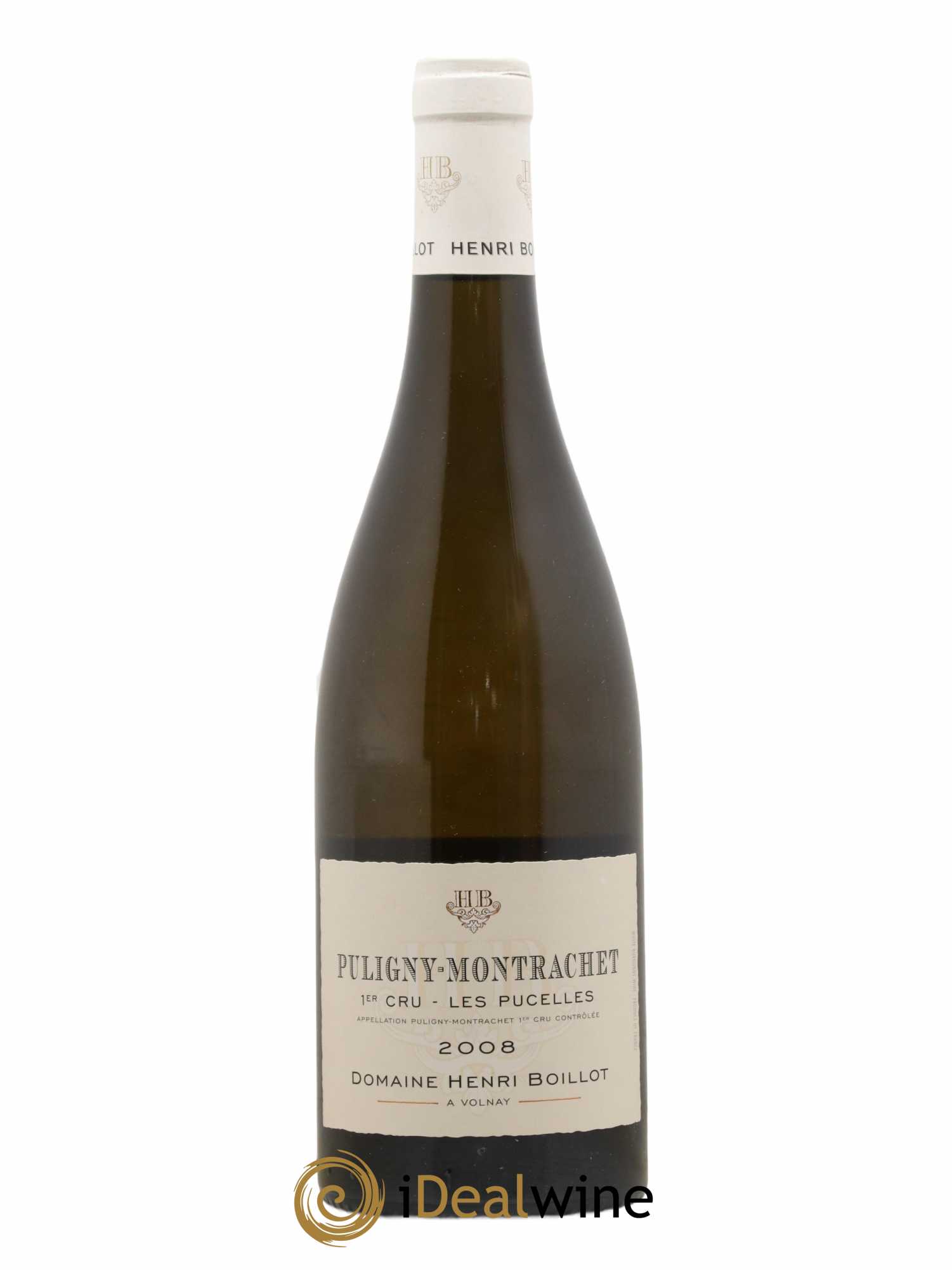 Puligny-Montrachet 1er Cru Les Pucelles Henri Boillot (Domaine) 2008 - Lot de 1 bouteille - 0