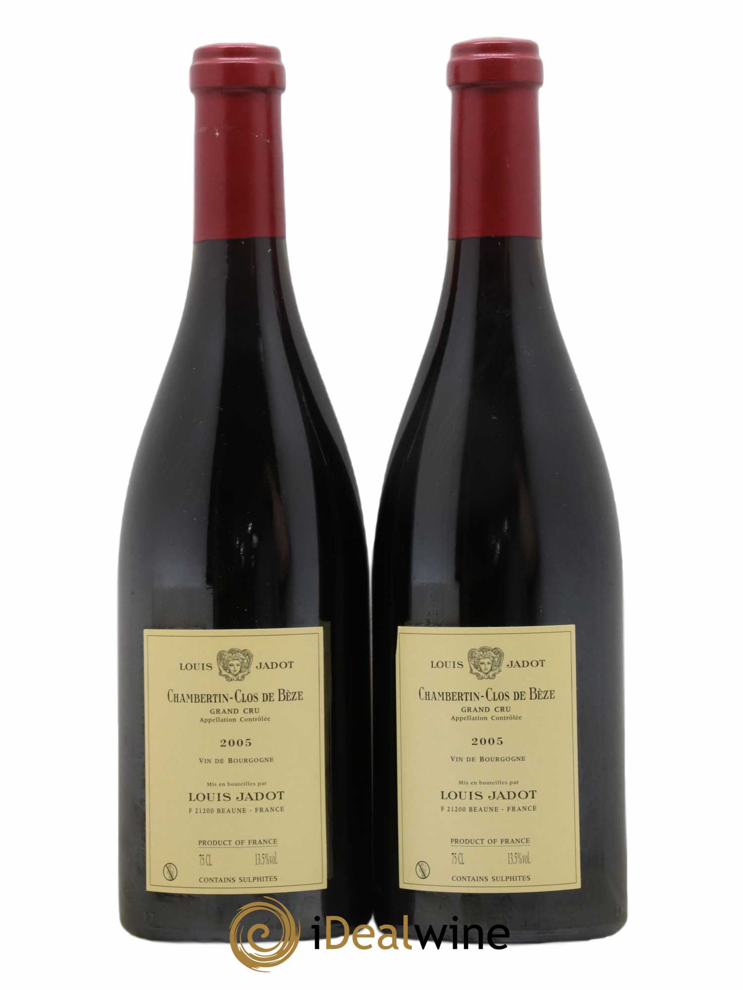 Chambertin Clos de Bèze Grand Cru Domaine Louis Jadot 2005 - Posten von 2 Flaschen - 1