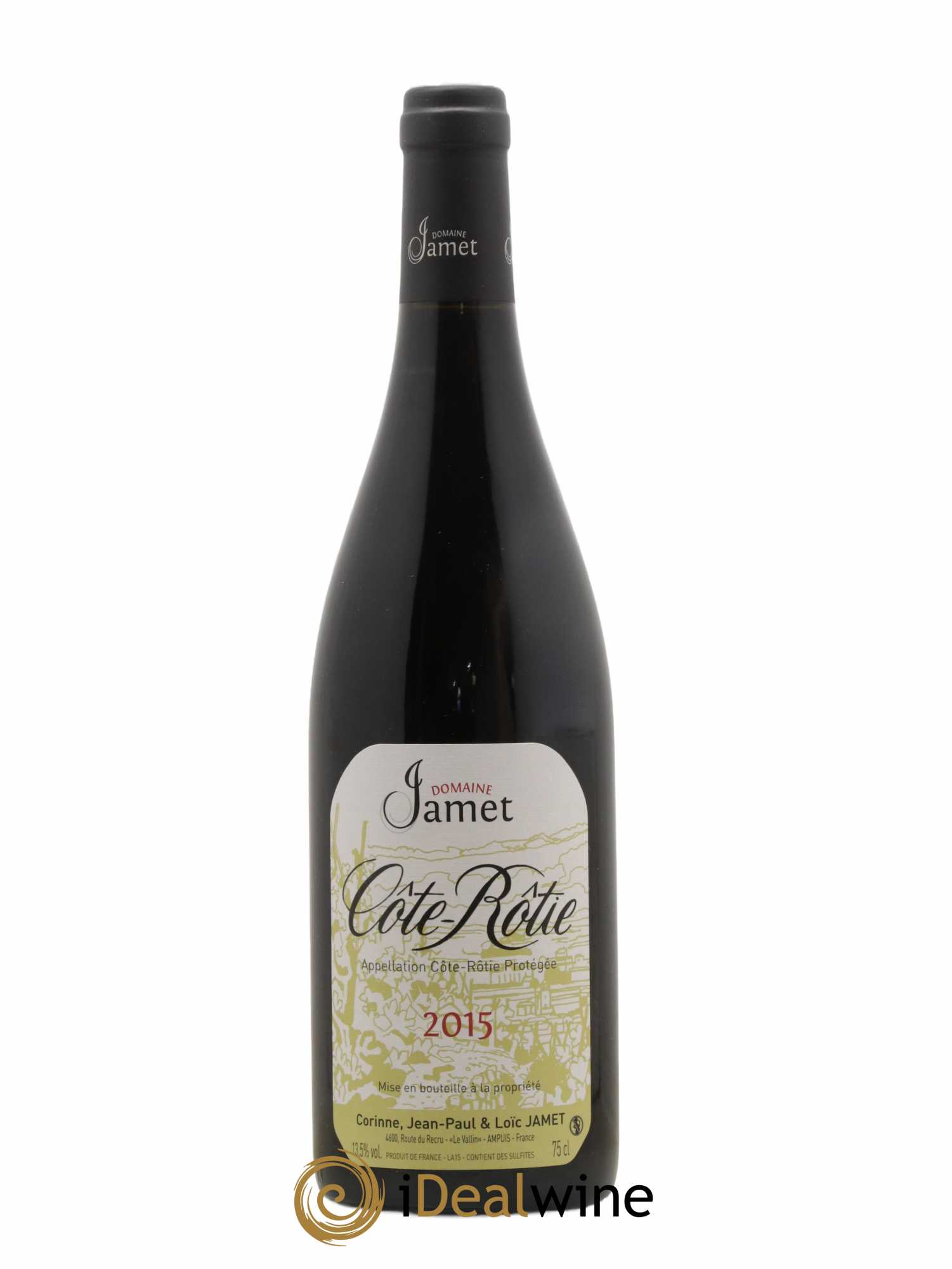 Côte-Rôtie Jamet (Domaine) 2015 - Lot de 1 bouteille - 0
