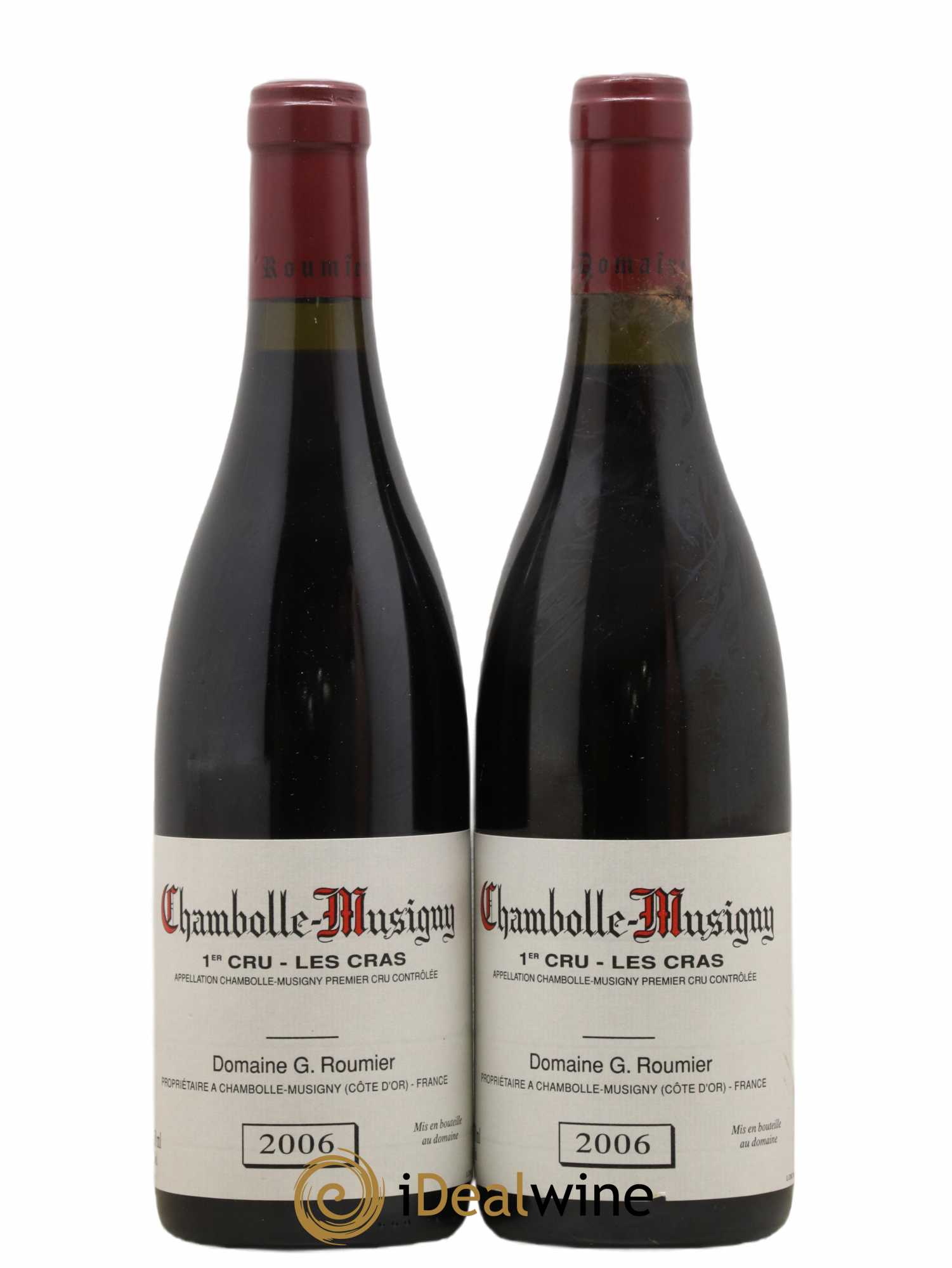 Chambolle-Musigny 1er Cru Les Cras Georges Roumier (Domaine) 2006 - Lot de 2 bouteilles - 0