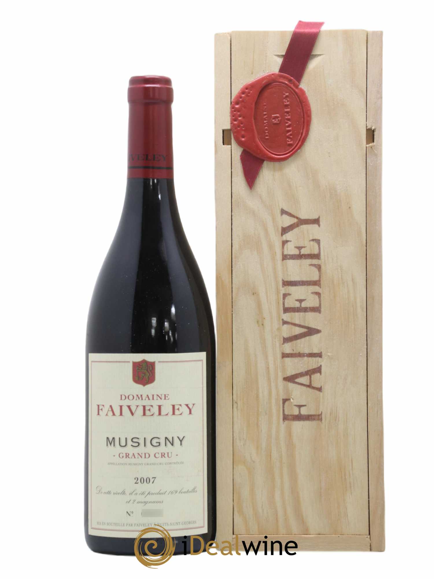Musigny Grand Cru Faiveley 2007 - Lot de 1 bouteille - 0