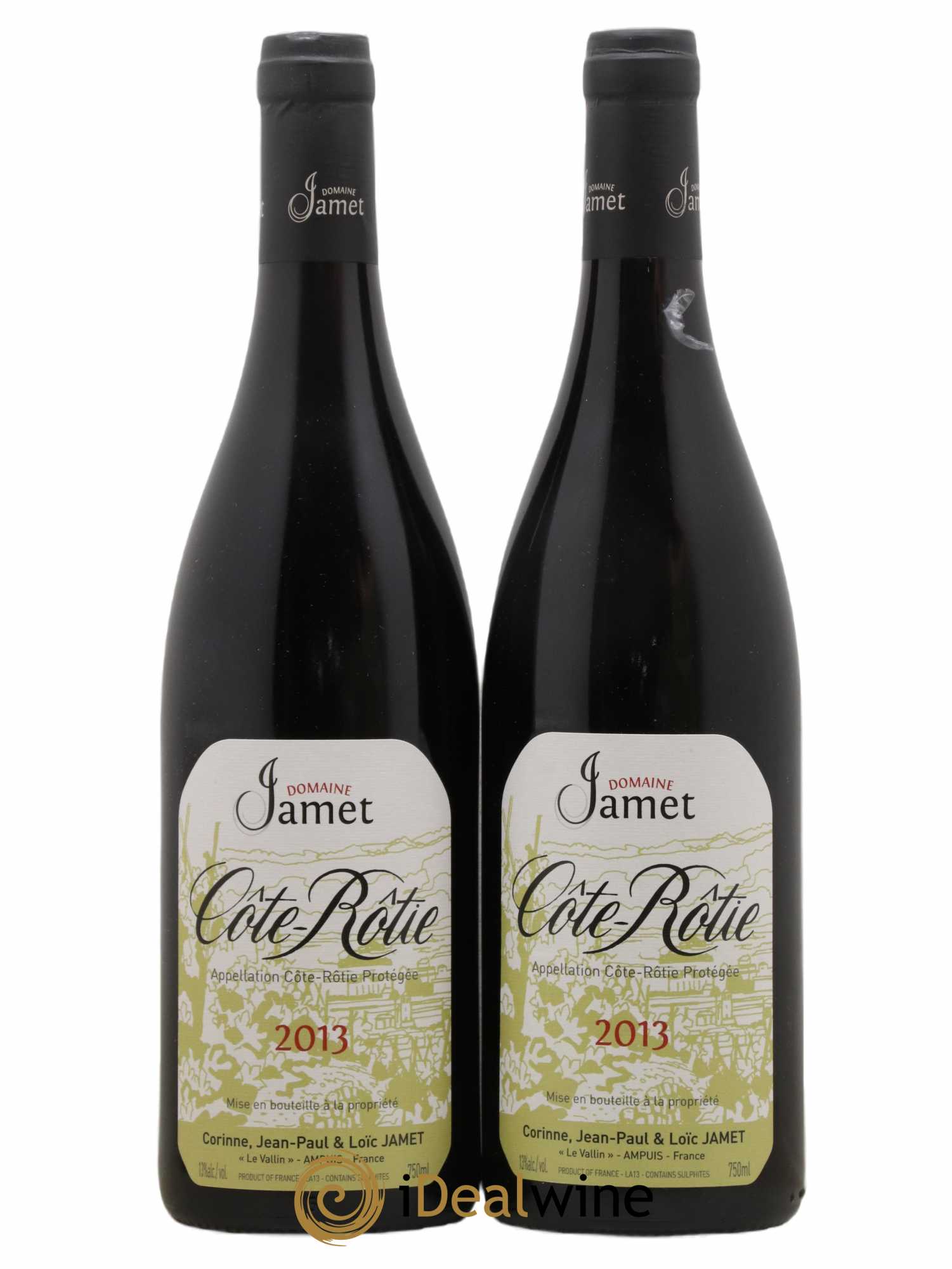 Côte-Rôtie Jamet (Domaine) 2013 - Lot de 2 bouteilles - 0