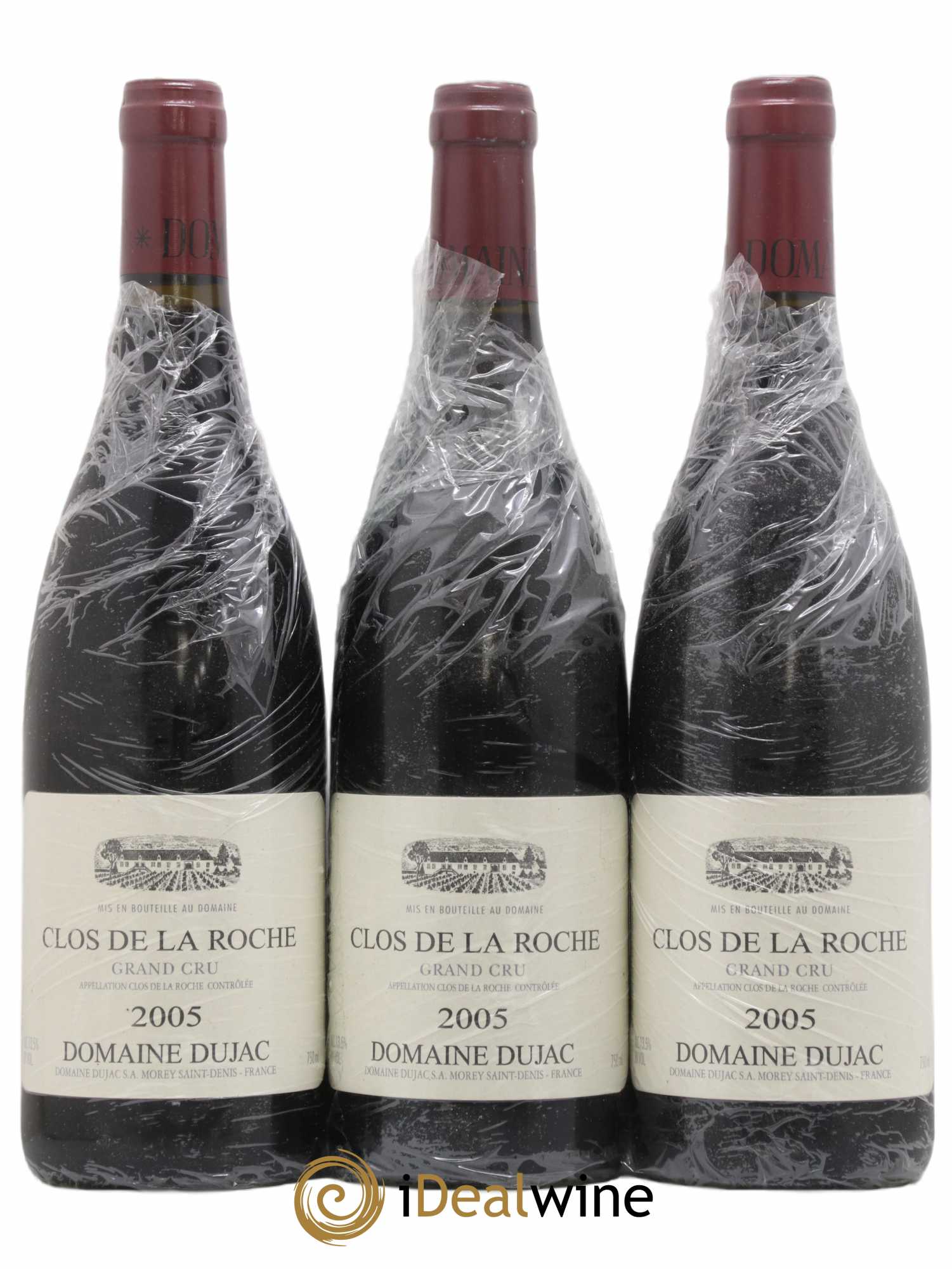 Clos de la Roche Grand Cru Dujac (Domaine) 2005 - Lot de 3 bouteilles - 0