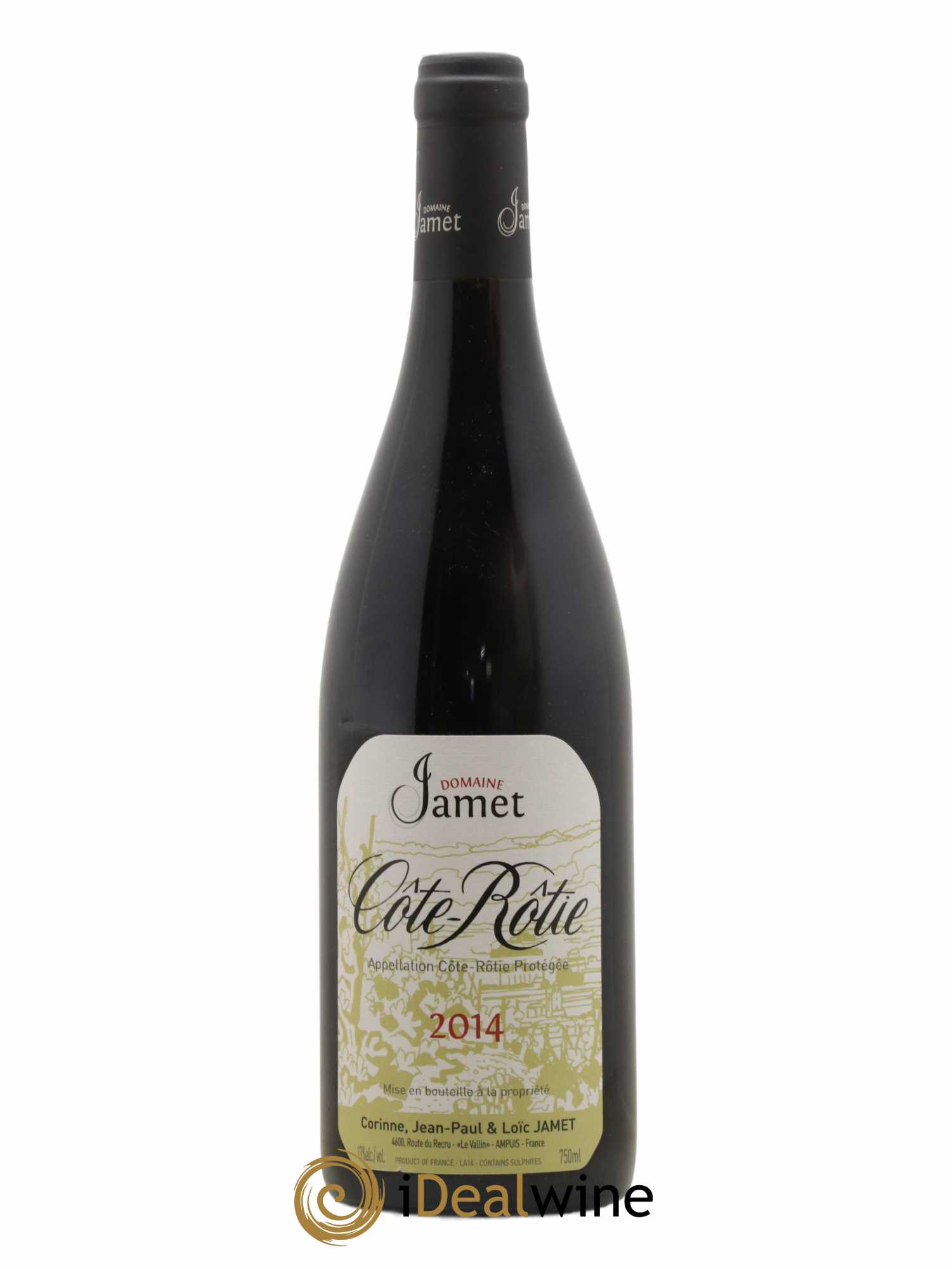 Côte-Rôtie Jamet (Domaine) 2014 - Lot de 1 bouteille - 0