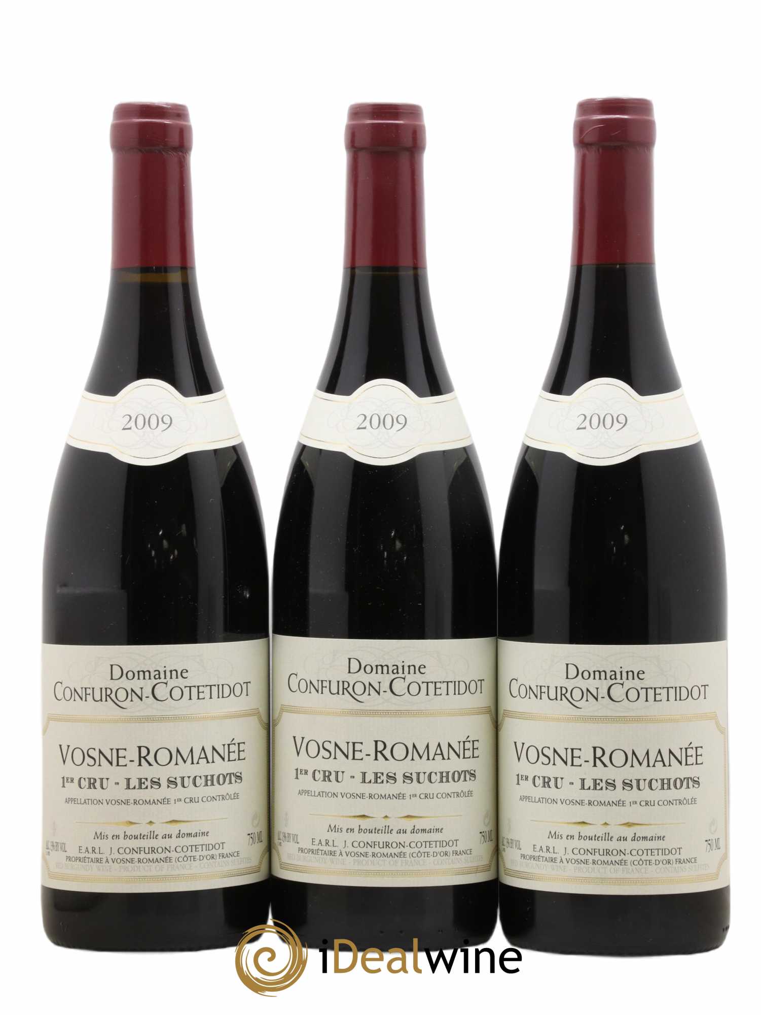 Vosne-Romanée 1er Cru Les Suchots Confuron-Cotetidot 2009 - Lot de 3 bouteilles - 0