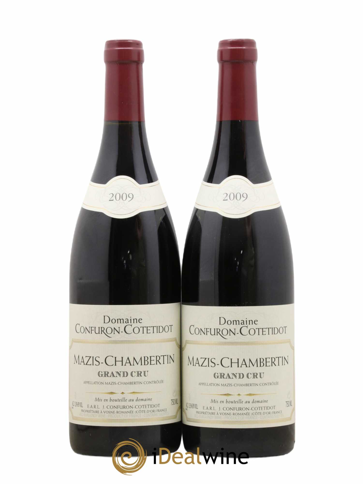 Mazis-Chambertin Grand Cru Confuron-Cotetidot 2009 - Lot de 2 bouteilles - 0