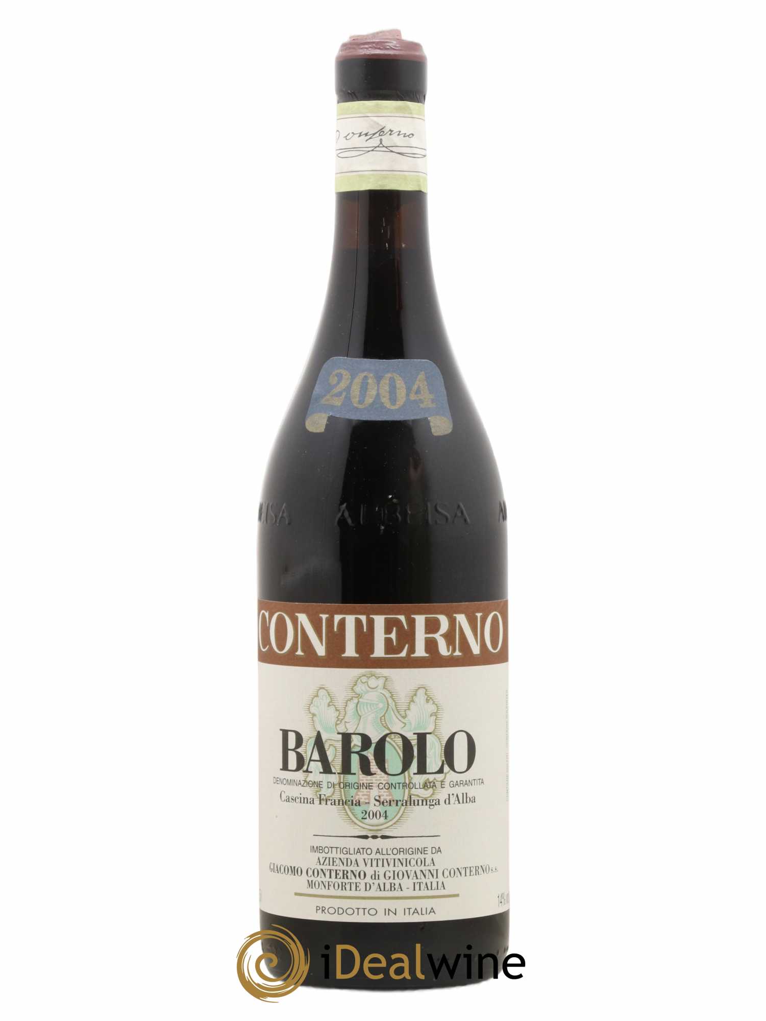 Barolo DOCG Cascina Francia Giacomo Conterno 2004 - Lot de 1 bouteille - 0