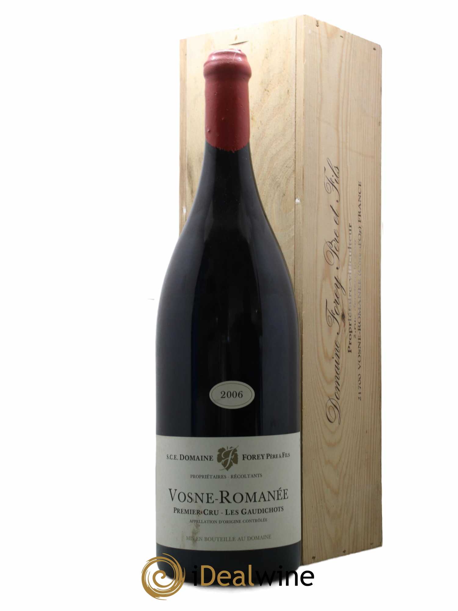 Vosne-Romanée 1er Cru Les Gaudichots Forey Père et Fils (Domaine) 2006 - Lot de 1 double magnum - 0
