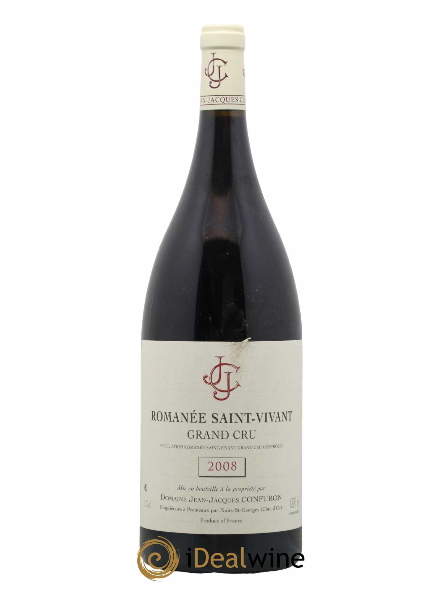 Romanée-Saint-Vivant Grand Cru Jean-Jacques Confuron 2008 - Lot de 1 magnum - 0