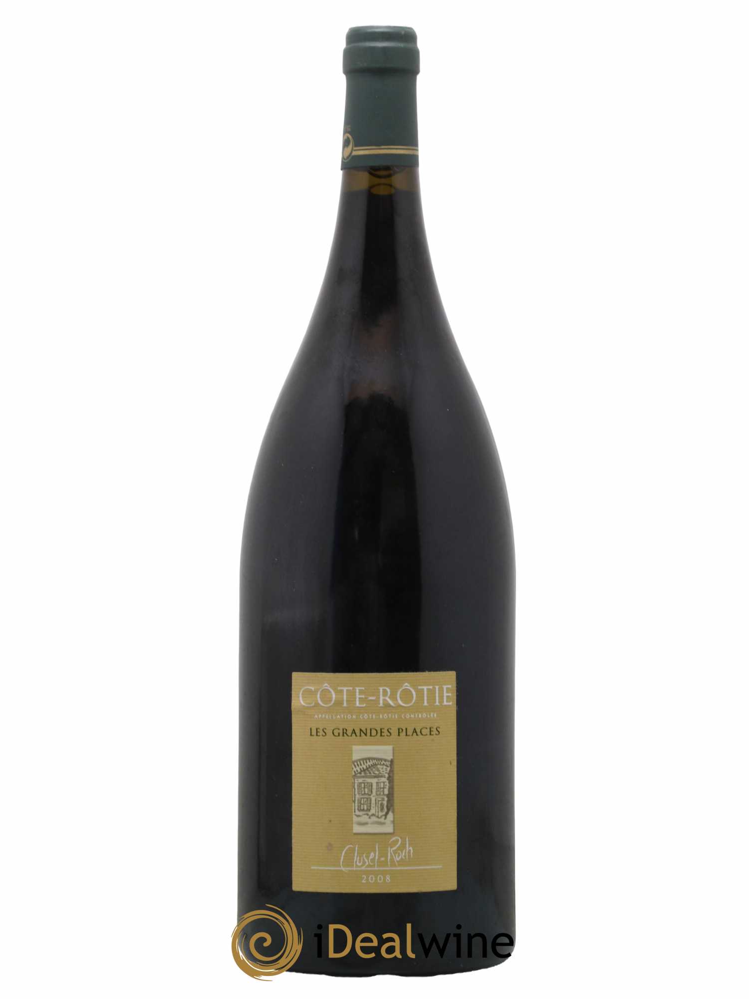 Côte-Rôtie Les Grandes Places Clusel-Roch 2008 - Lot de 1 magnum - 0