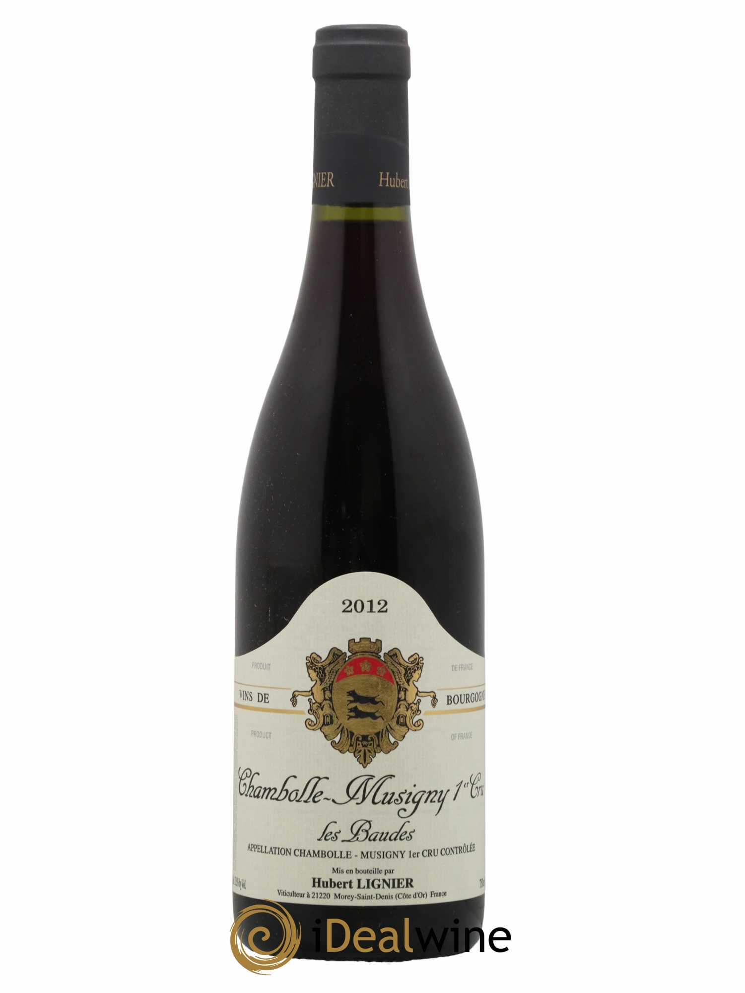 Chambolle-Musigny 1er Cru Les Baudes Hubert Lignier (Domaine) 2012 - Lot de 1 bouteille - 0