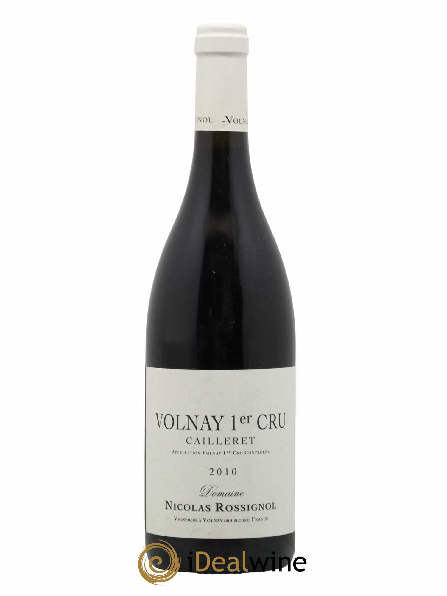 Volnay 1er Cru Caillerets Nicolas Rossignol 2010 - Lot de 1 bouteille - 0