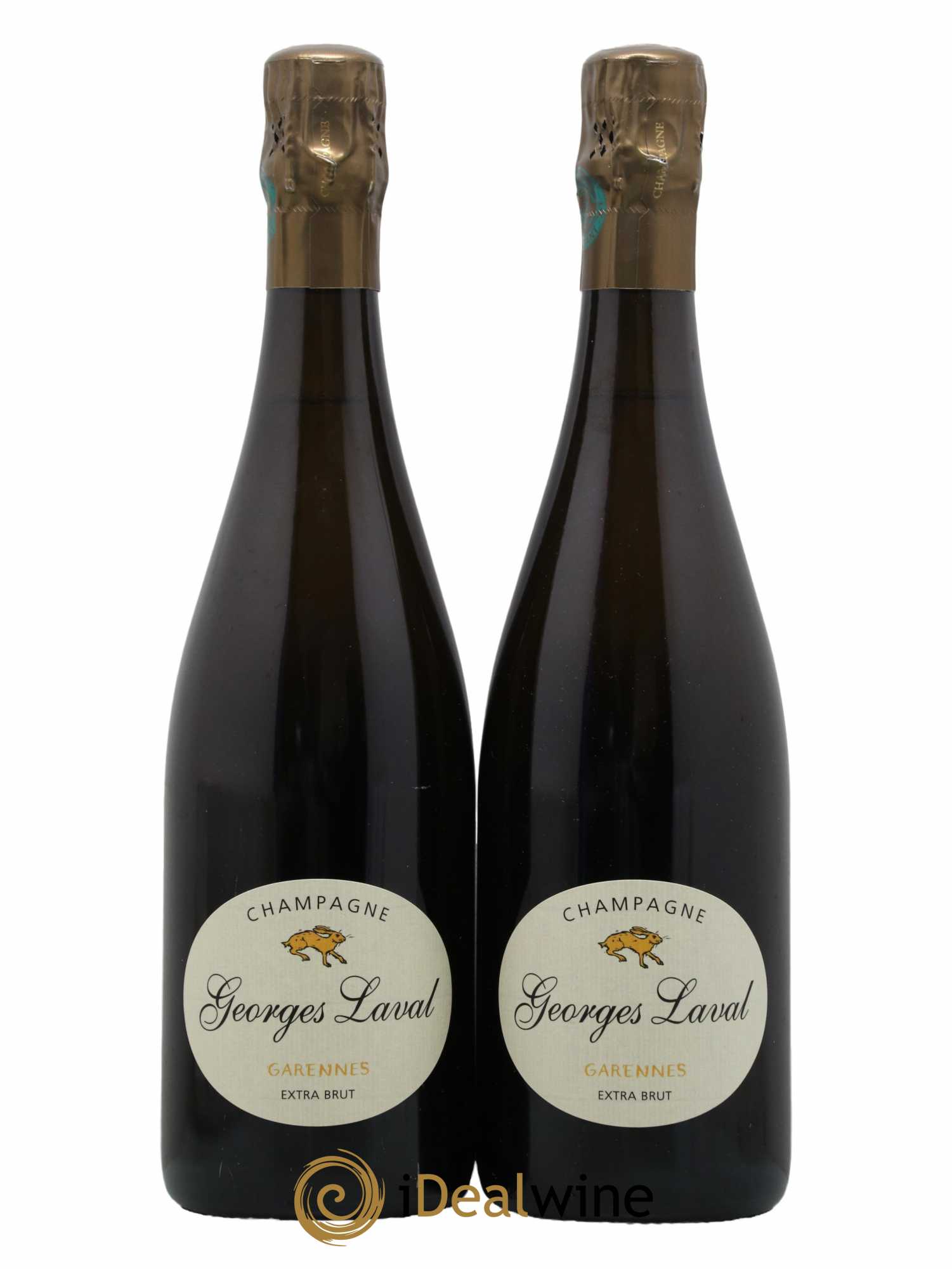 Garennes Extra-Brut Georges Laval - Lot of 2 bottles - 0