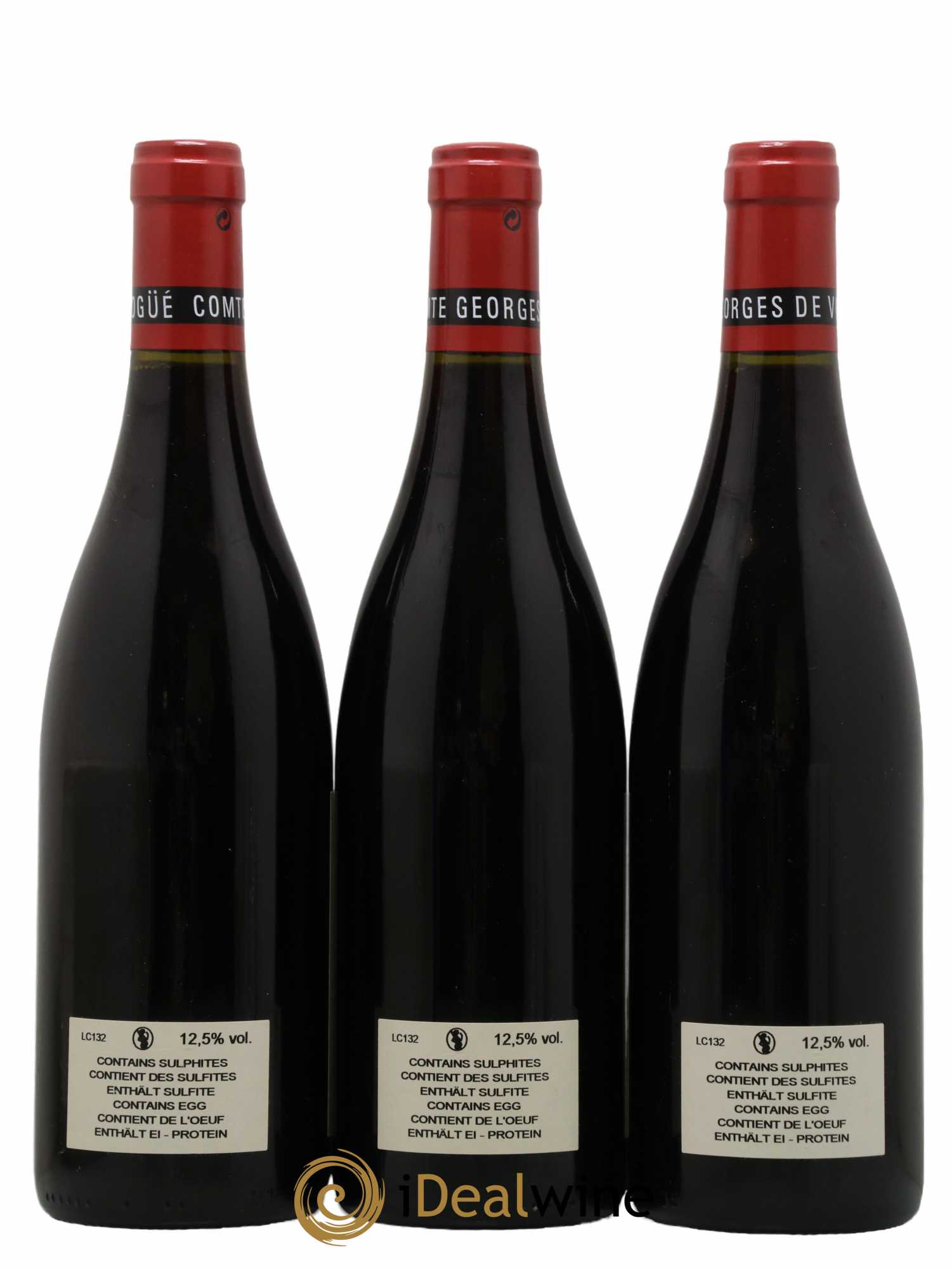 Chambolle-Musigny Comte Georges de Vogüé 2013 - Lot of 3 bottles - 1