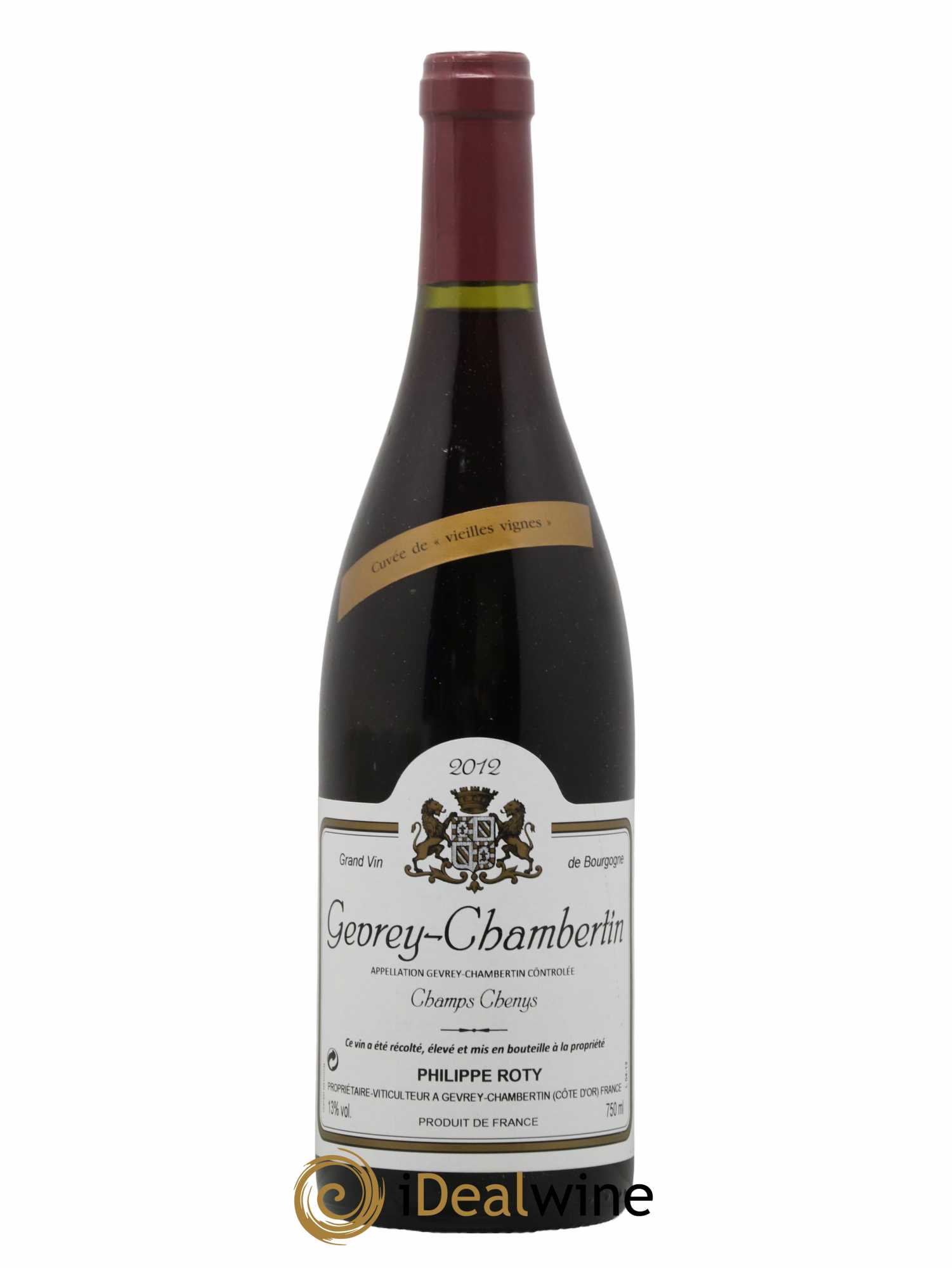 Gevrey-Chambertin Cuvée de Champs-Chenys Joseph Roty (Domaine) 2012 - Lot de 1 bouteille - 0
