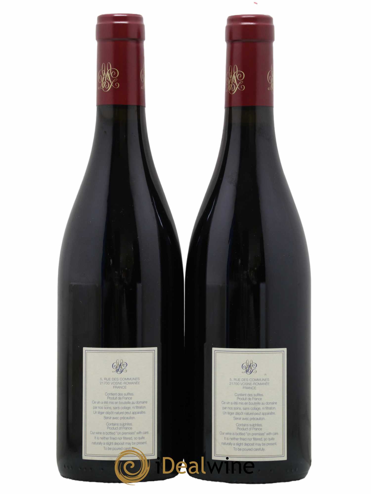 Nuits-Saint-Georges 1er Cru Les Chaignots Mugneret-Gibourg (Domaine) 2016 - Lot de 2 bouteilles - 1