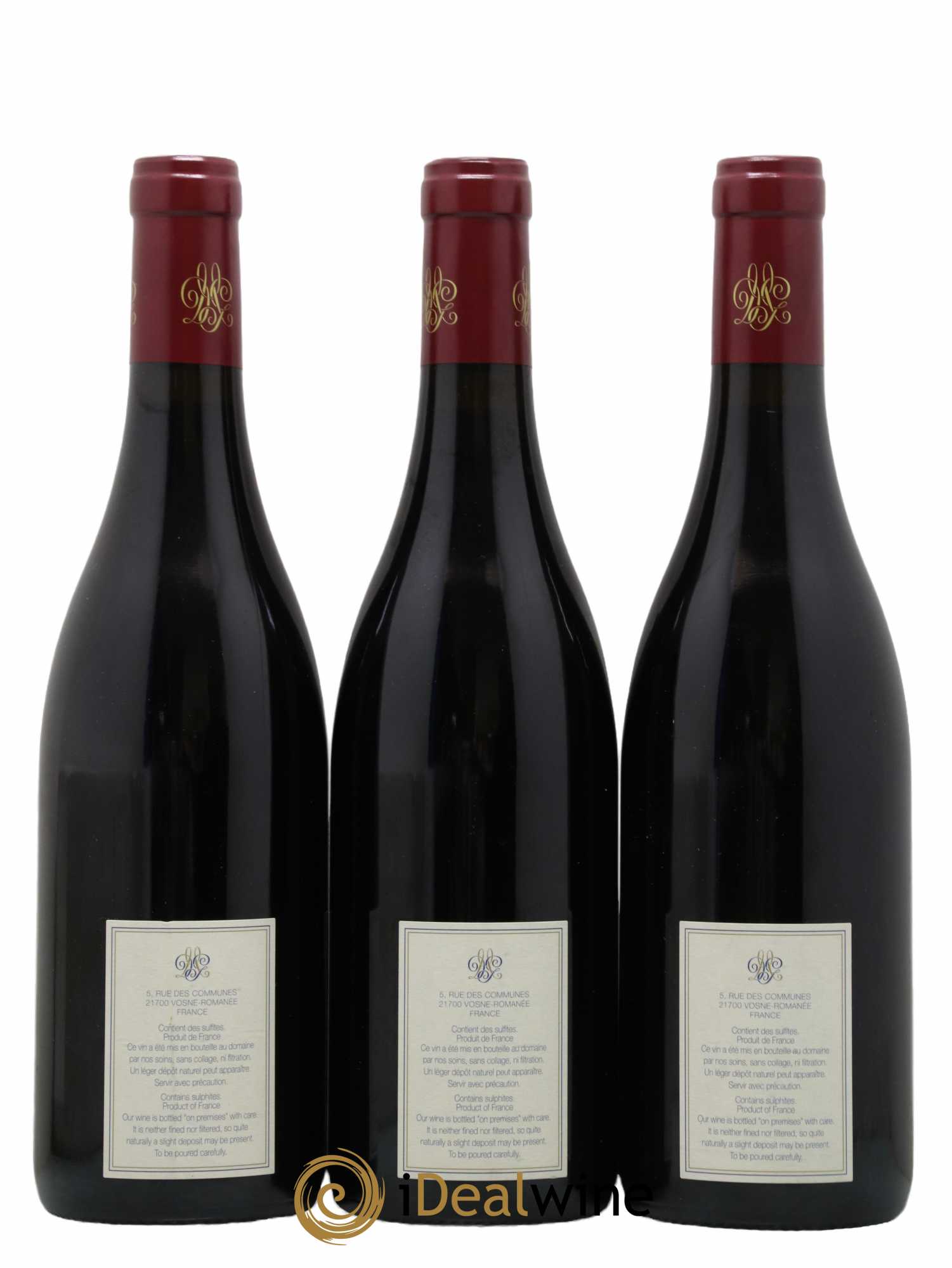 Chambolle-Musigny 1er Cru Les Feusselottes Mugneret-Gibourg (Domaine) 2014 - Lot de 3 bouteilles - 1