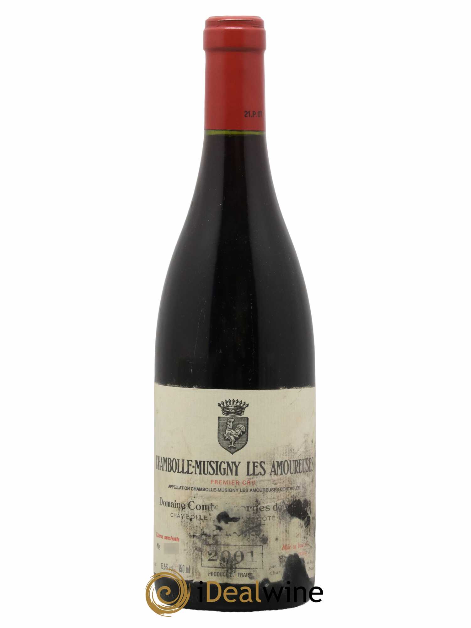 Chambolle-Musigny 1er Cru Les Amoureuses Comte Georges de Vogüé 2001 - Lot de 1 bouteille - 0