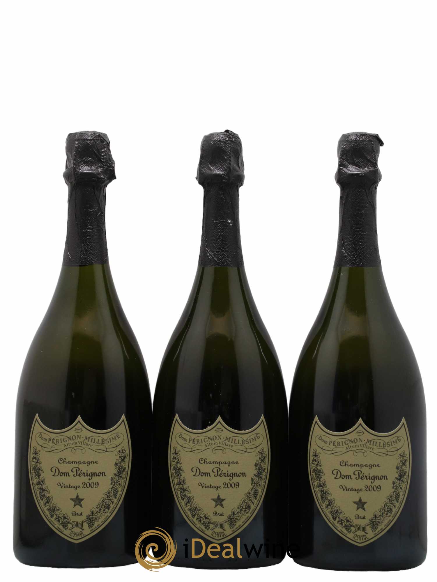 Brut Dom Pérignon 2009 - Lot de 3 bouteilles - 0