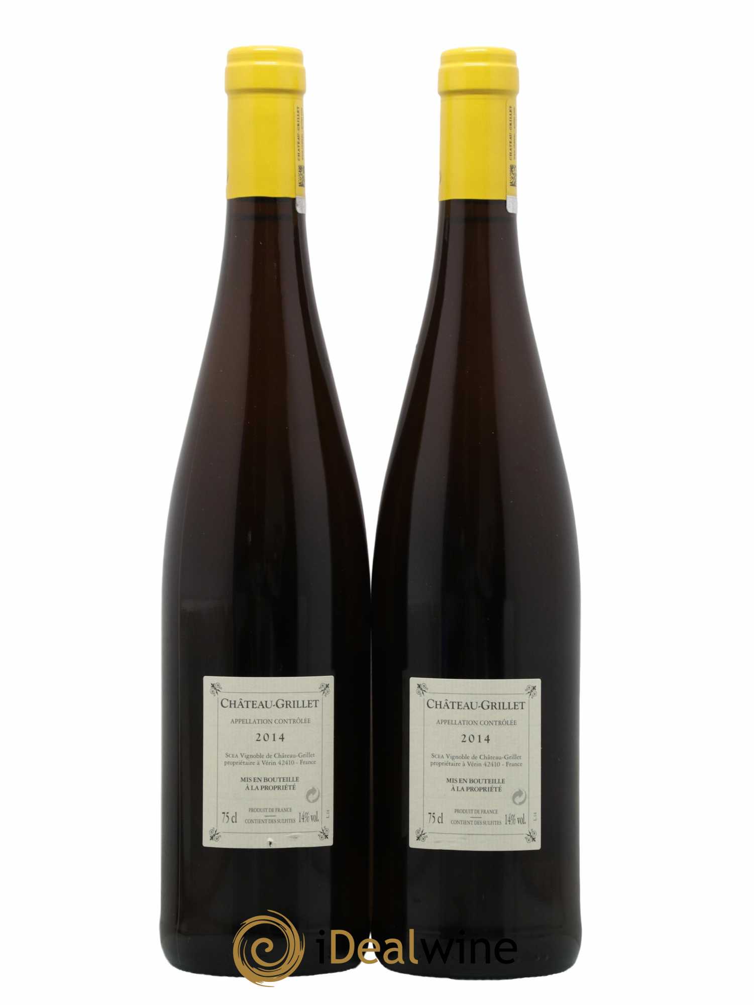 Château Grillet Château-Grillet 2014 - Lot de 2 bouteilles - 1
