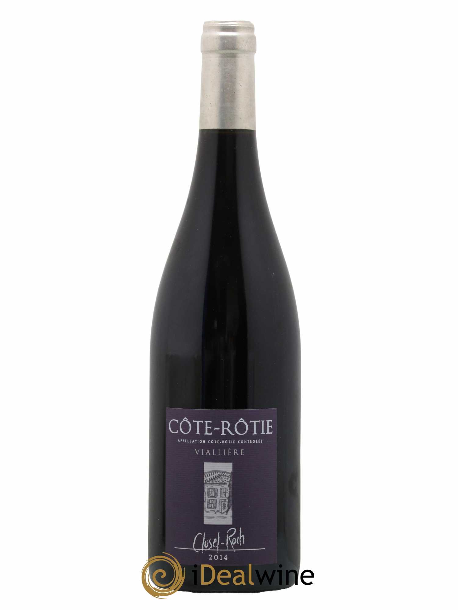 Côte-Rôtie Viallière Clusel-Roch 2014 - Lot de 1 bouteille - 0