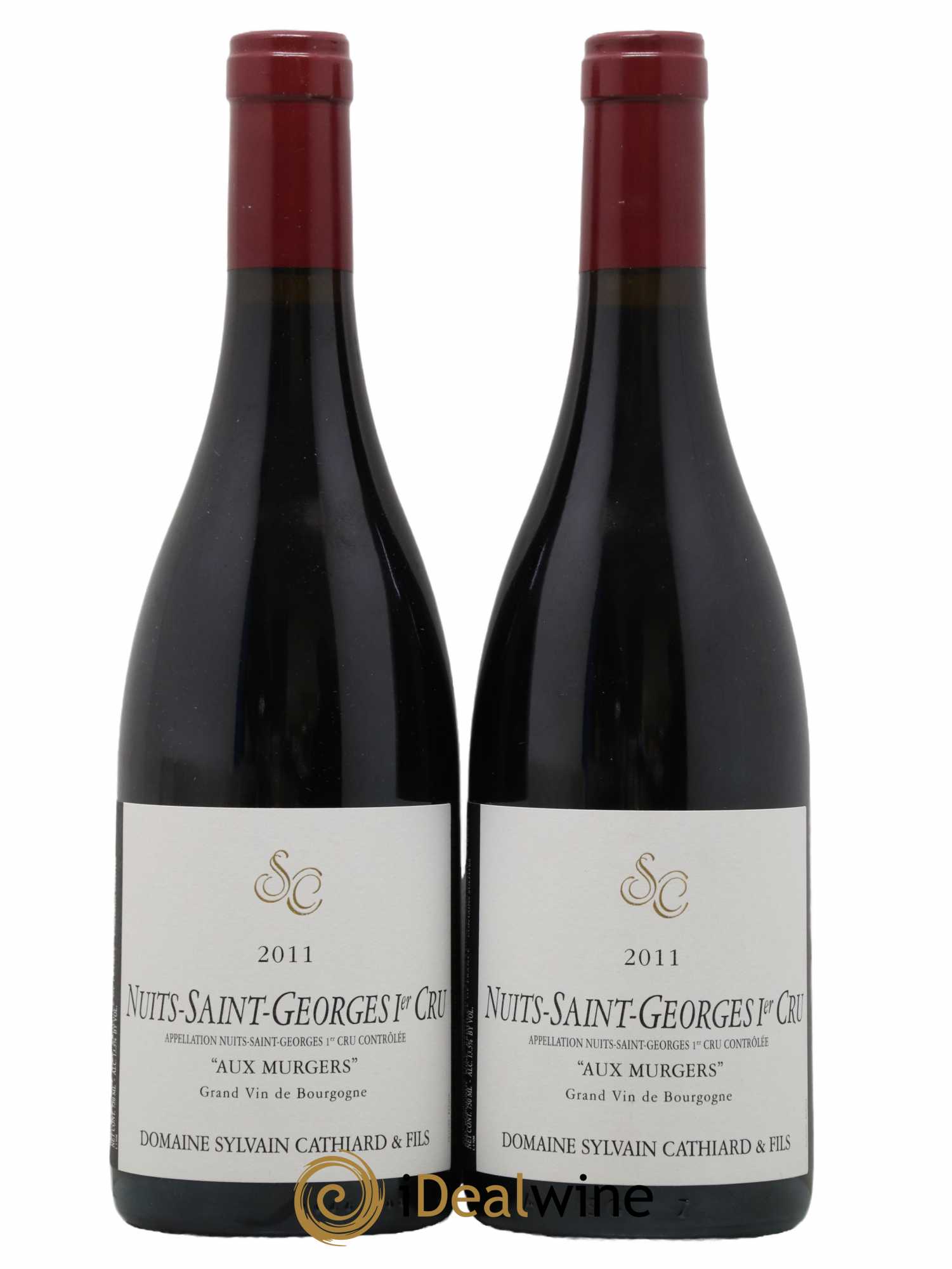 Nuits-Saint-Georges 1er Cru Aux Murgers Sylvain Cathiard & Fils 2011 - Lot de 2 bouteilles - 0