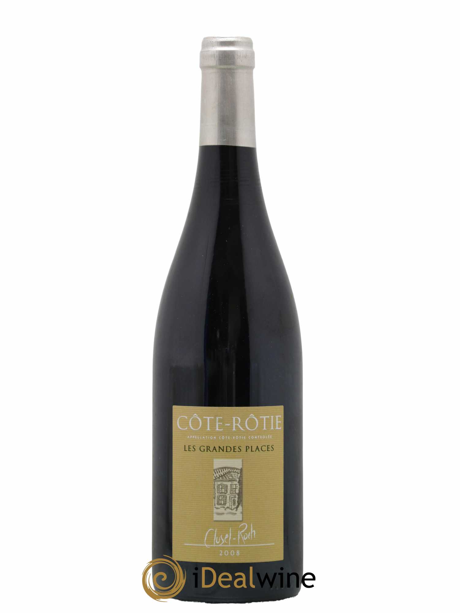 Côte-Rôtie Les Grandes Places Clusel-Roch 2008 - Lot de 1 bouteille - 0