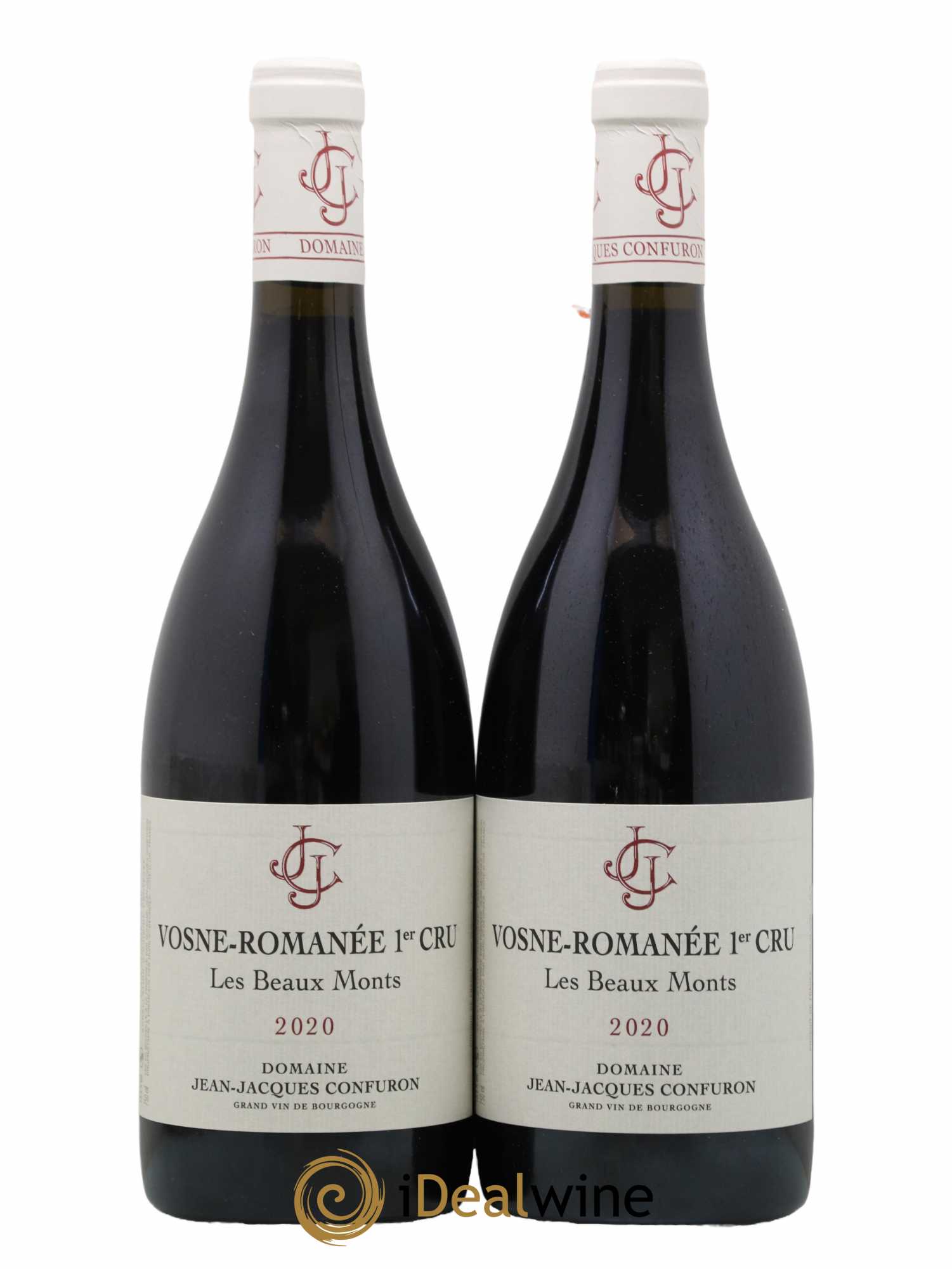 Vosne-Romanée 1er Cru Les Beaux Monts Jean-Jacques Confuron 2020 - Lot de 2 bouteilles - 0