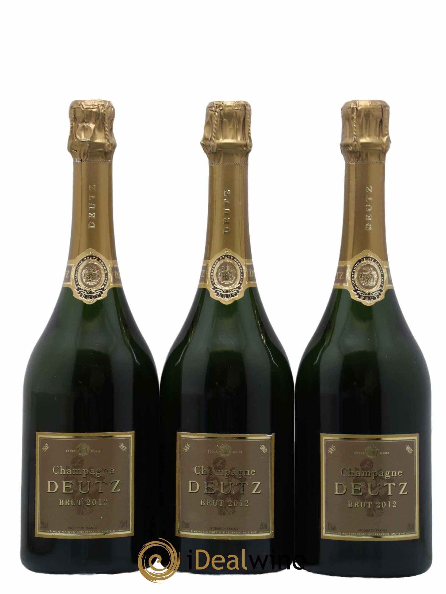 Brut Deutz 2012 - Lot de 3 bouteilles - 0