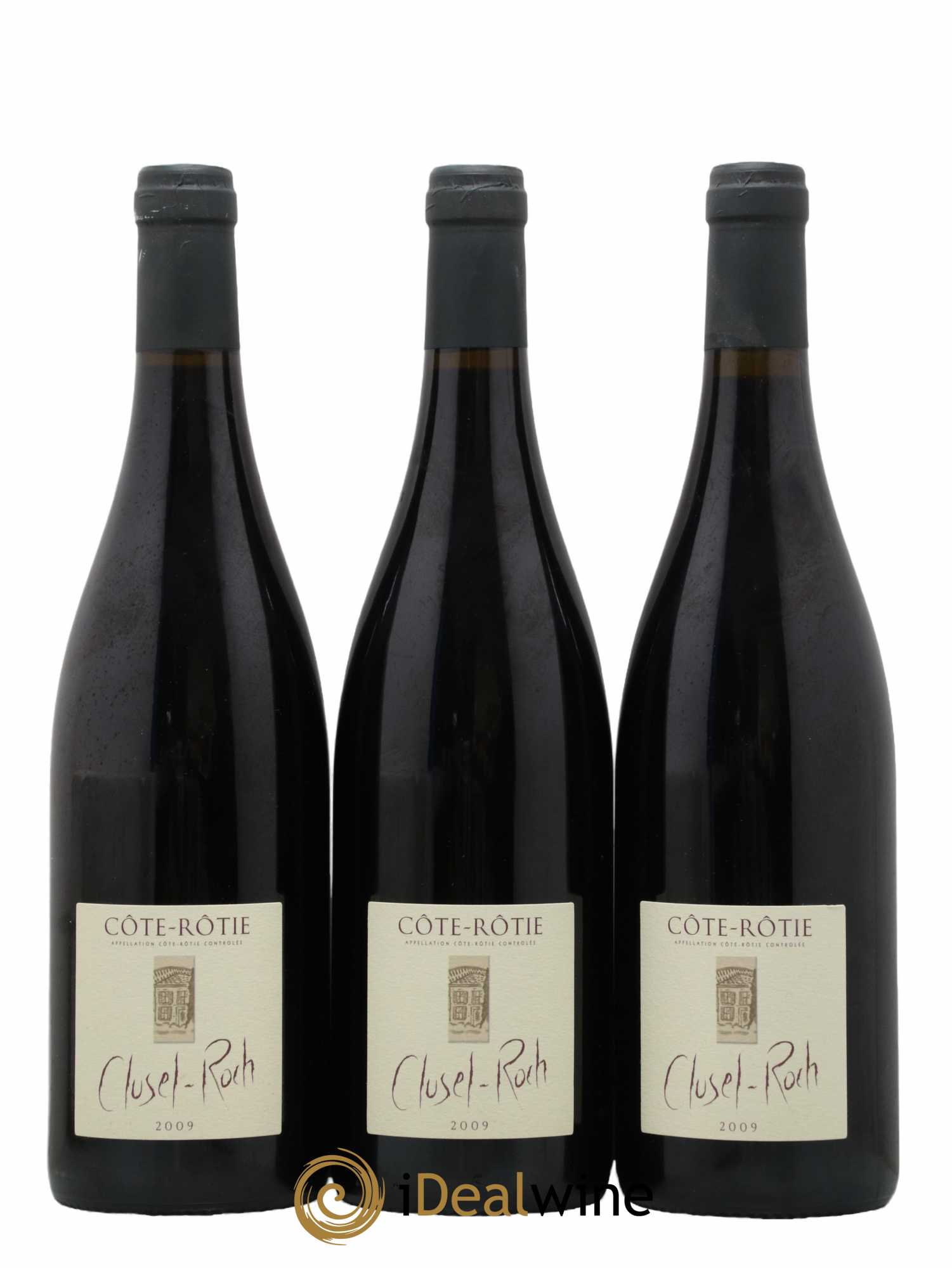 Côte-Rôtie Clusel-Roch 2009 - Posten von 3 Flaschen - 0