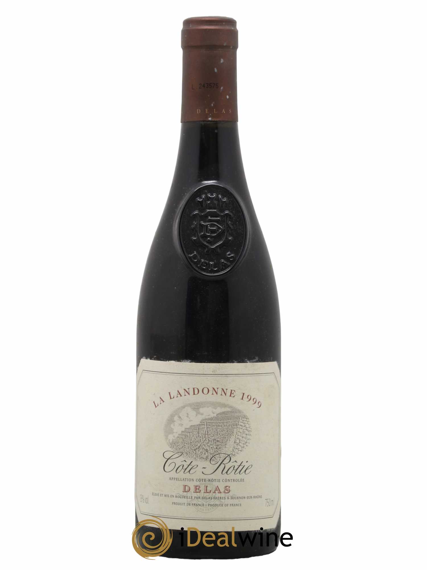 Côte-Rôtie La Landonne Delas Frères 1999 - Lot de 1 bouteille - 0