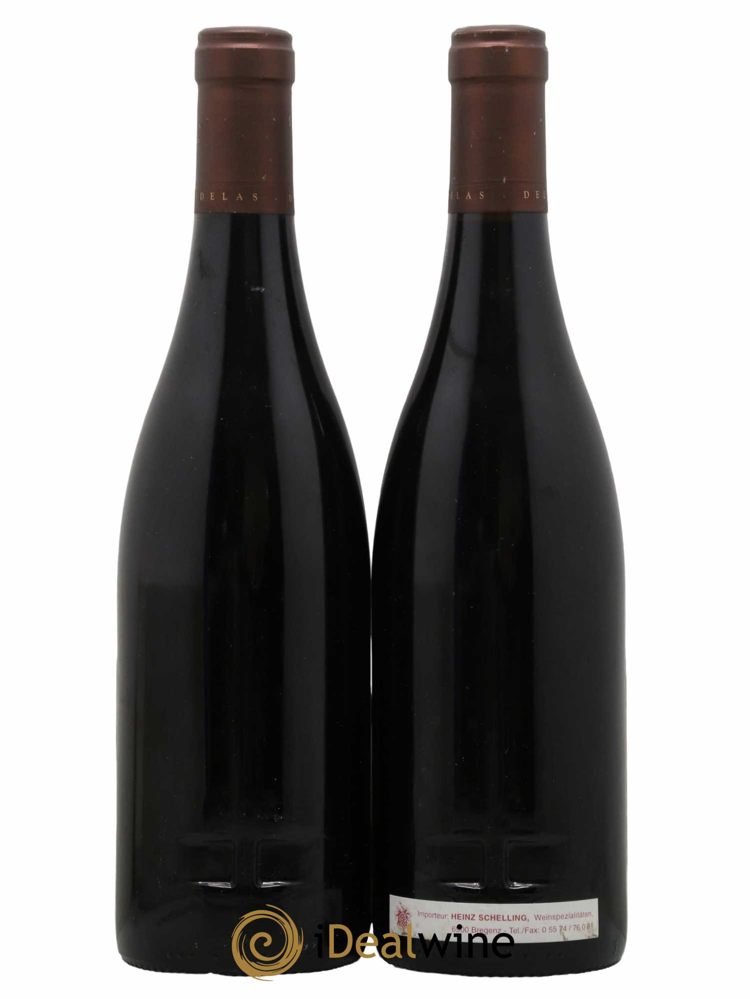 Hermitage Les Bessards Delas Frères 1998 - Lot de 2 bouteilles - 1