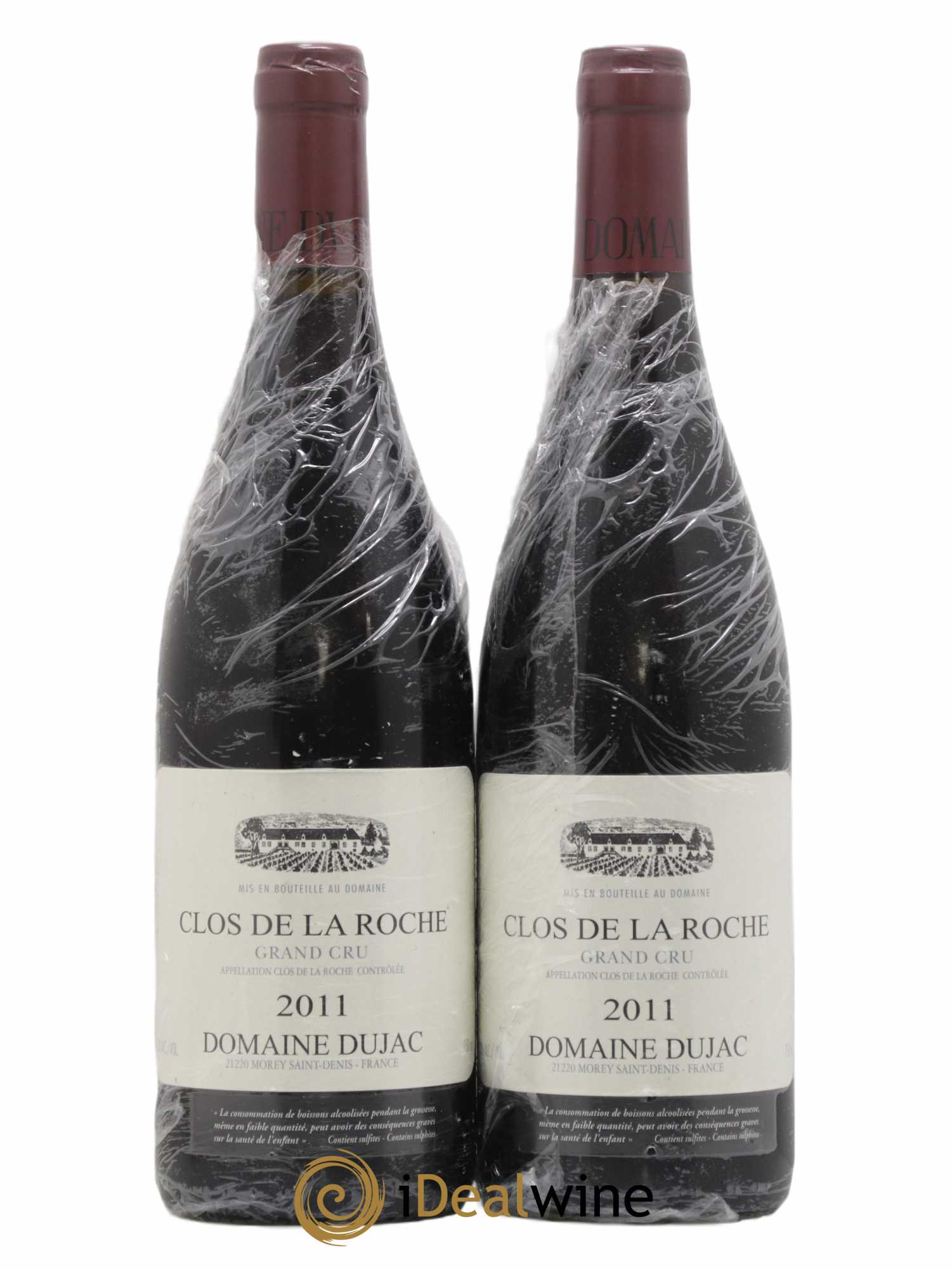 Clos de la Roche Grand Cru Dujac (Domaine) 2011 - Lot de 2 bouteilles - 0
