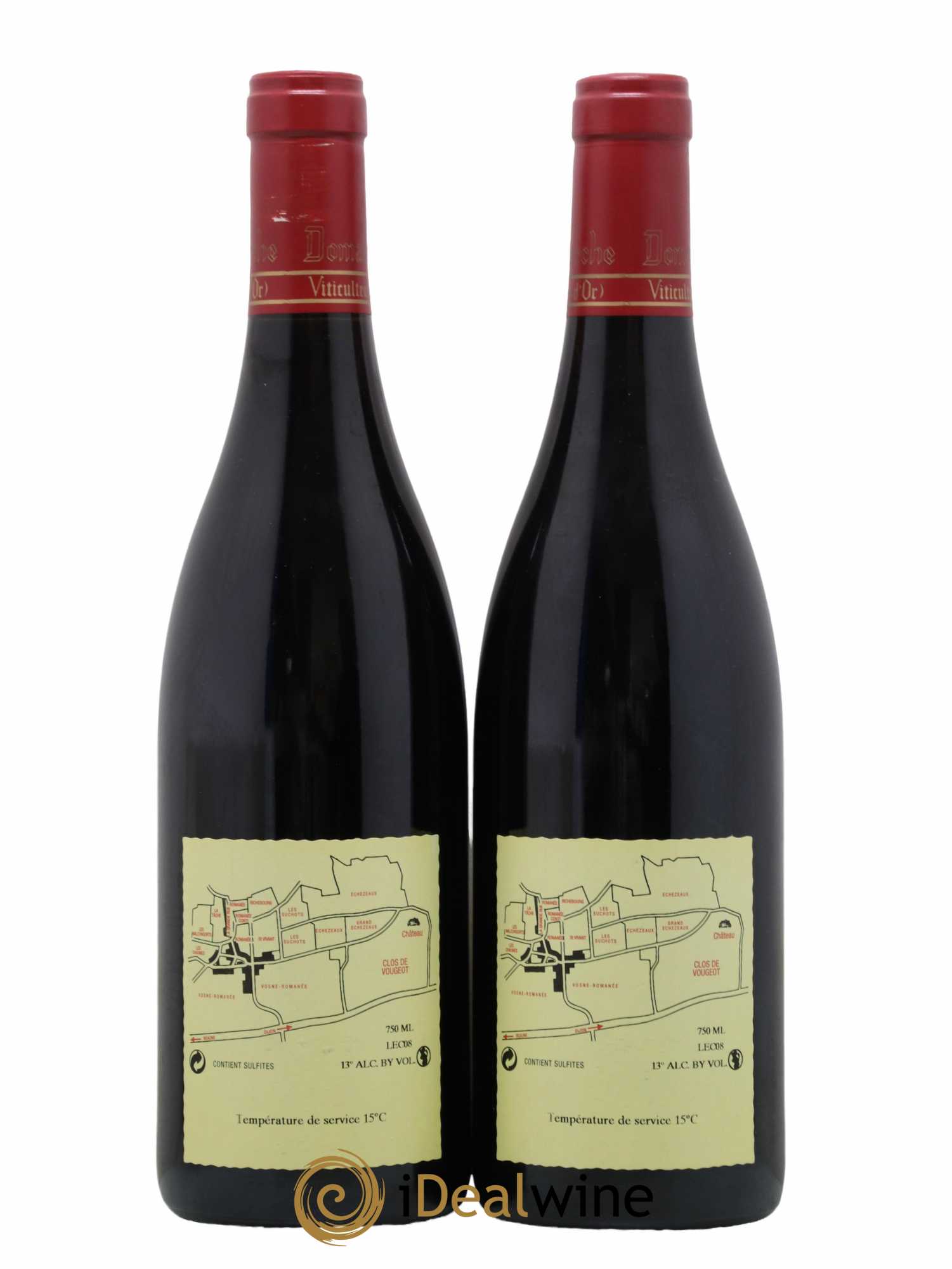 Echezeaux Grand Cru Lamarche (Domaine) 2008 - Lot de 2 bouteilles - 1
