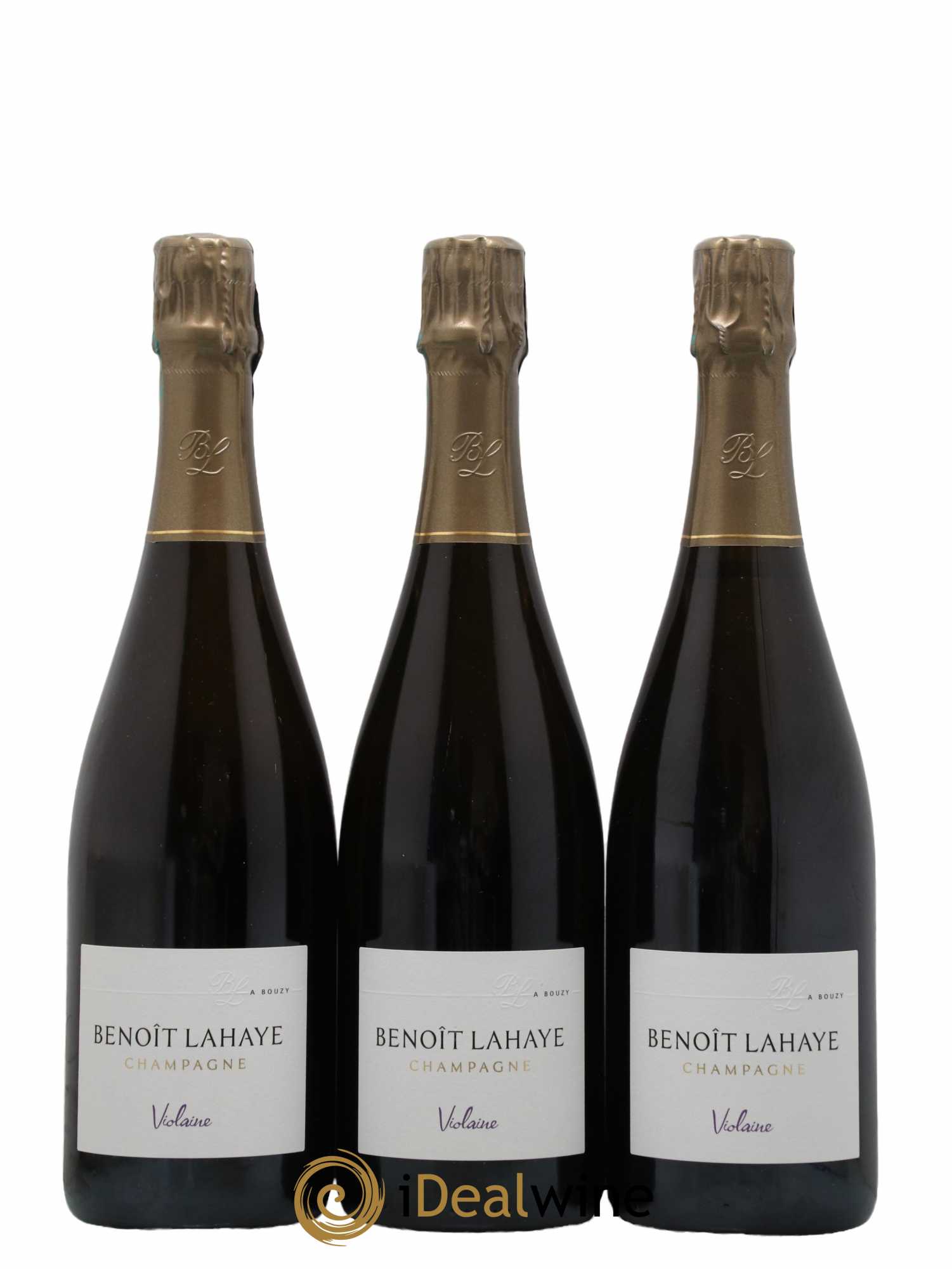 Violaine Brut Nature Benoit Lahaye 2011 - Lot de 3 bouteilles - 0