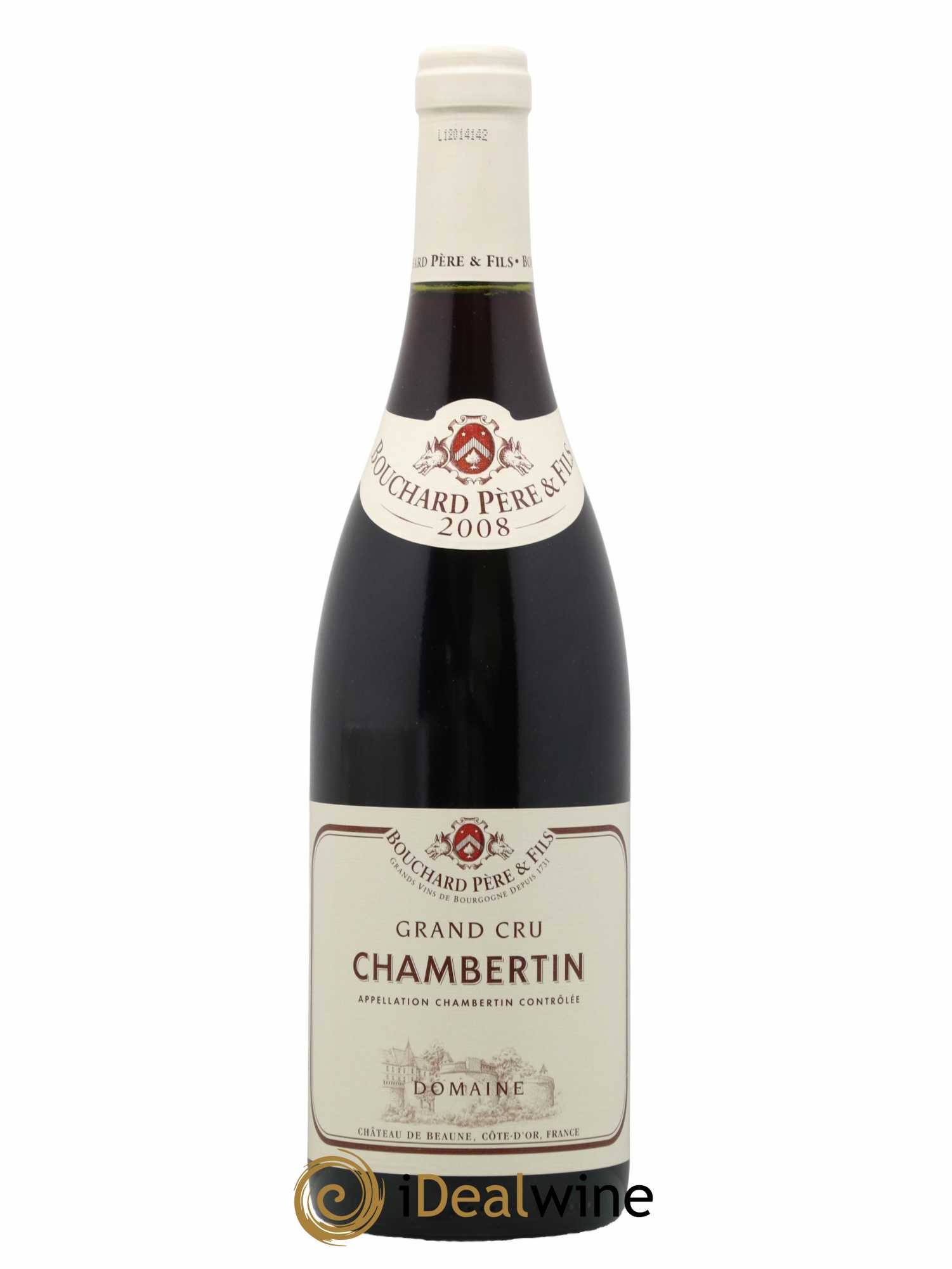 Chambertin Grand Cru Bouchard Père & Fils 2008 - Lot de 1 bouteille - 0